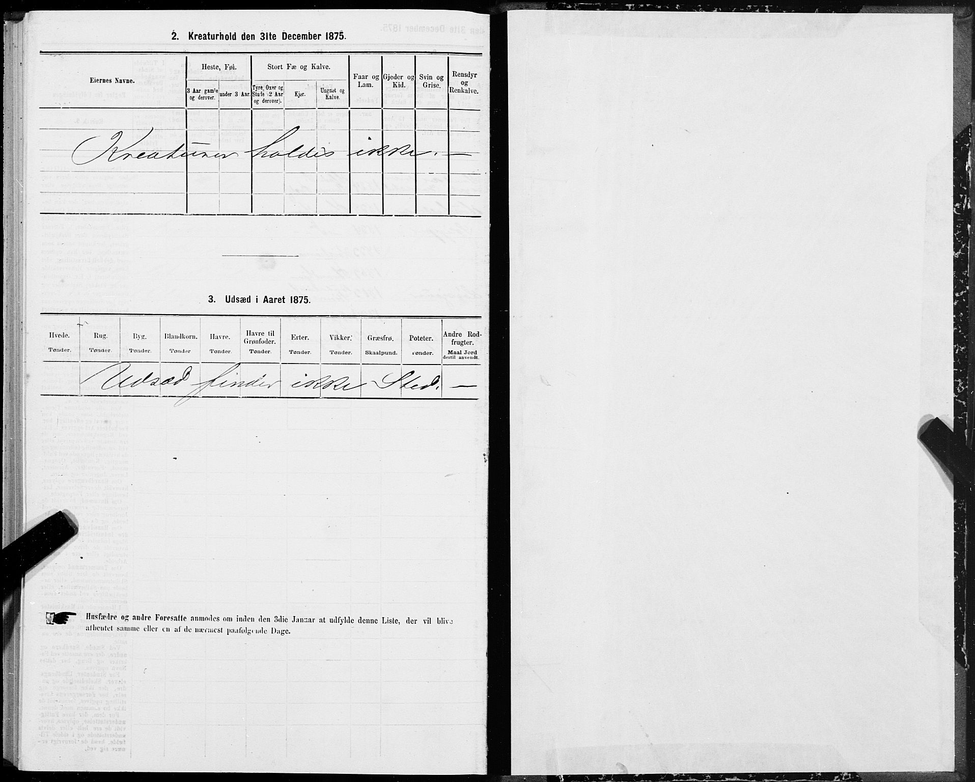 SAT, 1875 census for 1601 Trondheim, 1875