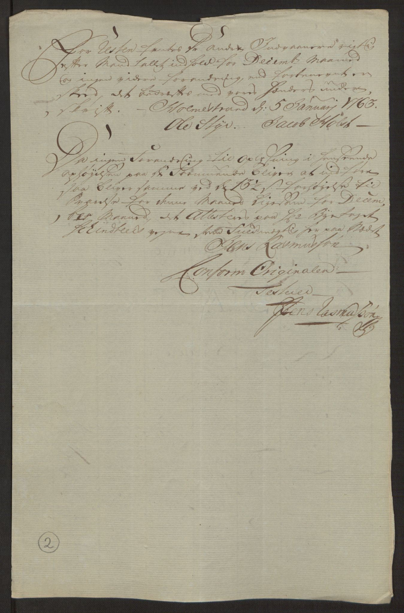 Rentekammeret inntil 1814, Reviderte regnskaper, Byregnskaper, AV/RA-EA-4066/R/Rh/L0163/0001: [H4] Kontribusjonsregnskap / Ekstraskatt, Holmestrand, 1762-1772, p. 42