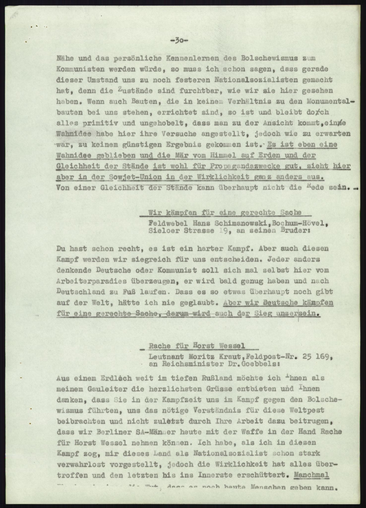 Forsvarets Overkommando. 2 kontor. Arkiv 11.4. Spredte tyske arkivsaker, AV/RA-RAFA-7031/D/Dar/Darb/L0010: Reichskommissariat - Hauptabteilung Volksaufklärung und Propaganda, 1940-1943, p. 585