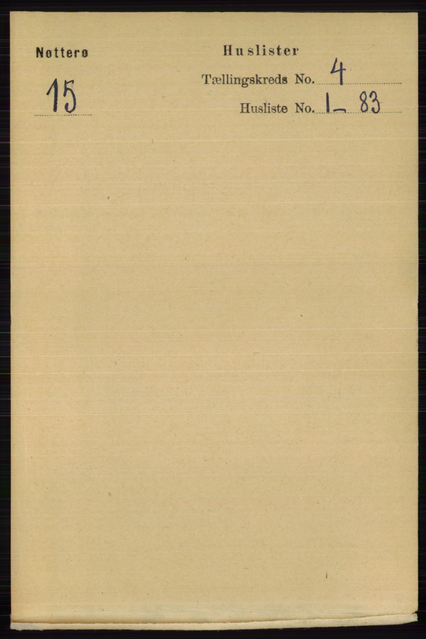 RA, 1891 census for 0722 Nøtterøy, 1891, p. 1941
