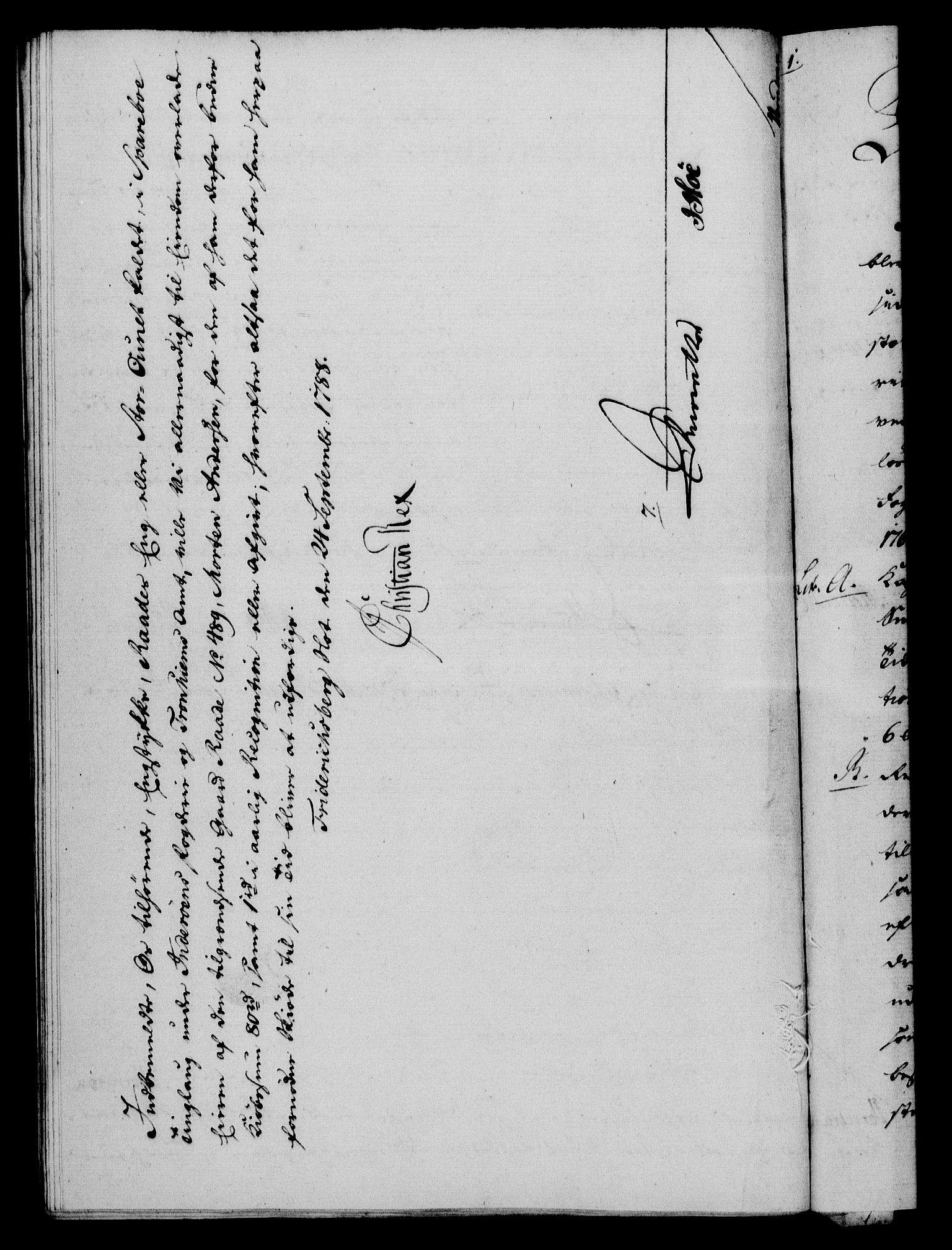 Rentekammeret, Kammerkanselliet, RA/EA-3111/G/Gf/Gfa/L0070: Norsk relasjons- og resolusjonsprotokoll (merket RK 52.70), 1788, p. 500
