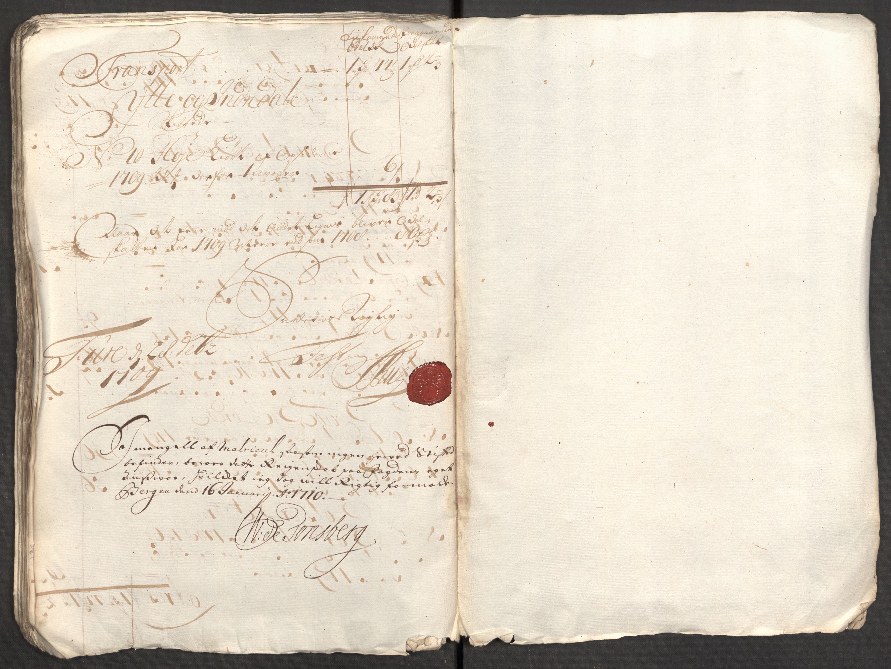 Rentekammeret inntil 1814, Reviderte regnskaper, Fogderegnskap, RA/EA-4092/R53/L3432: Fogderegnskap Sunn- og Nordfjord, 1709, p. 74