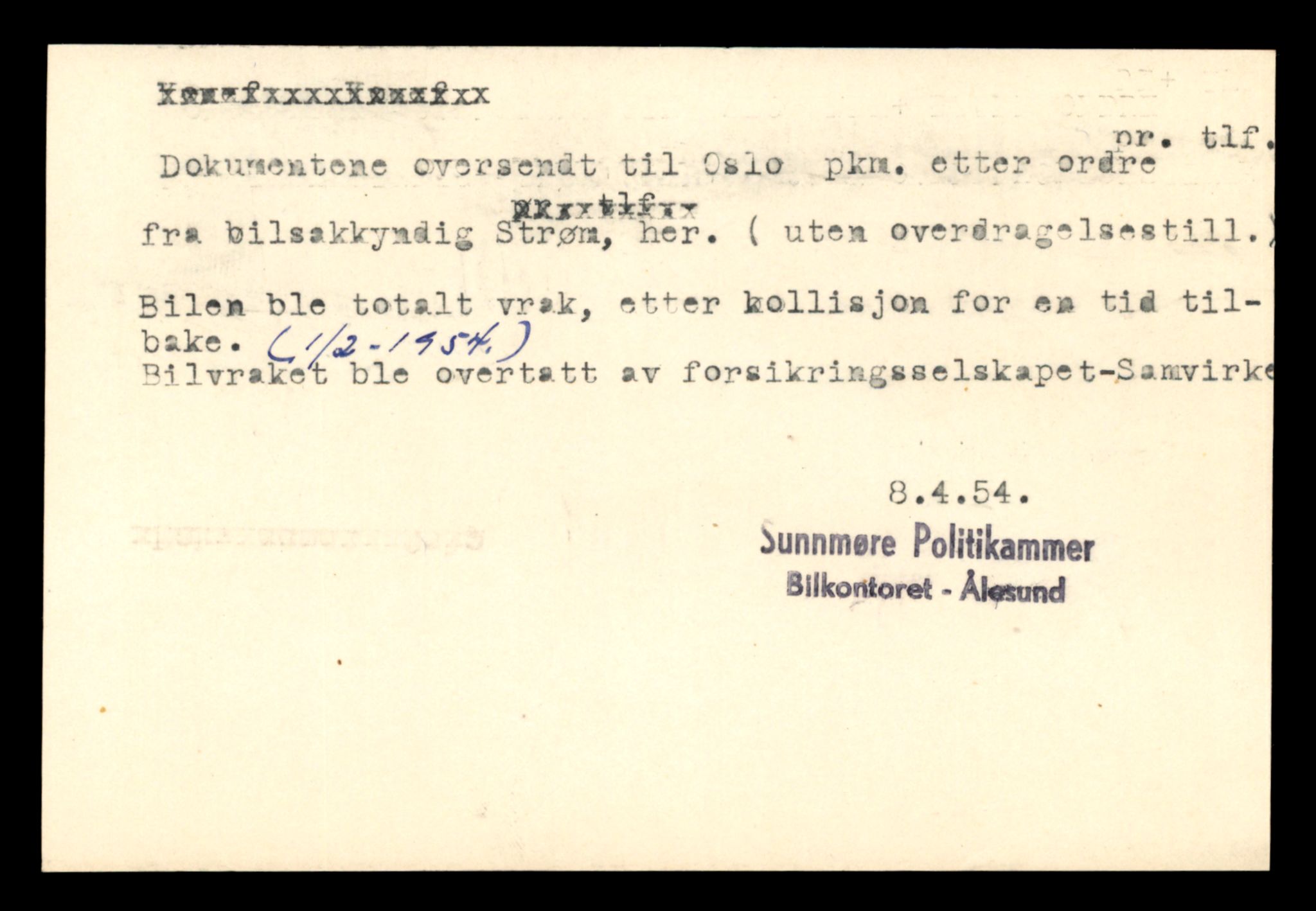 Møre og Romsdal vegkontor - Ålesund trafikkstasjon, AV/SAT-A-4099/F/Fe/L0044: Registreringskort for kjøretøy T 14205 - T 14319, 1927-1998, p. 1374