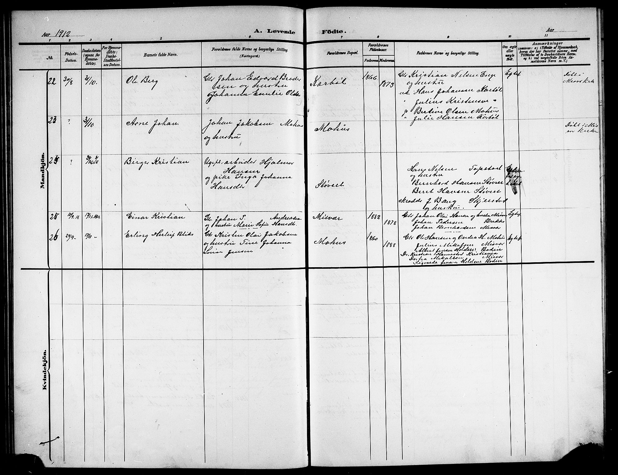 Ministerialprotokoller, klokkerbøker og fødselsregistre - Nordland, AV/SAT-A-1459/852/L0756: Parish register (copy) no. 852C07, 1902-1916