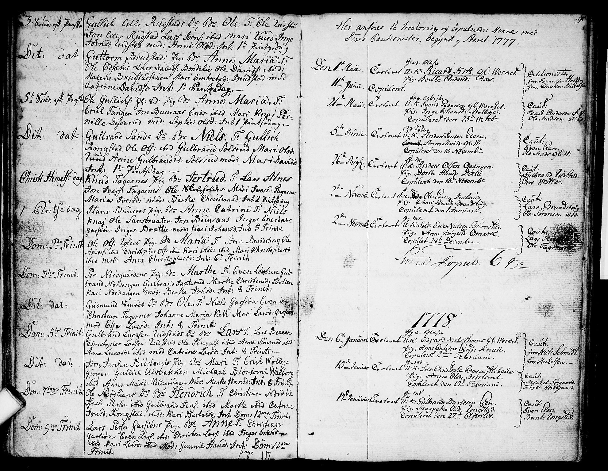 Hurdal prestekontor Kirkebøker, SAO/A-10889/F/Fa/L0001: Parish register (official) no. I 1, 1777-1812, p. 90