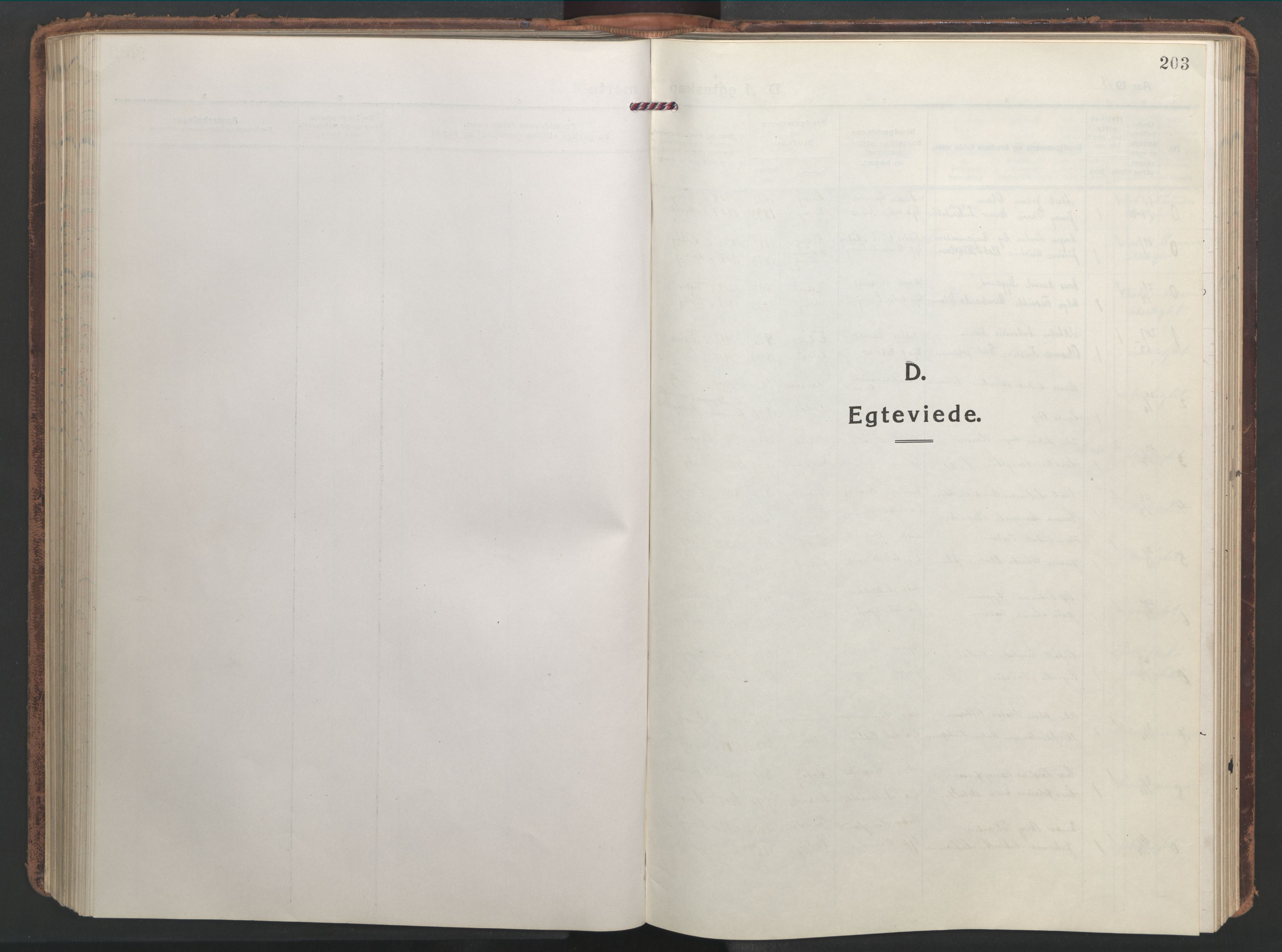 Ministerialprotokoller, klokkerbøker og fødselsregistre - Nordland, SAT/A-1459/839/L0574: Parish register (copy) no. 839C04, 1918-1950, p. 203