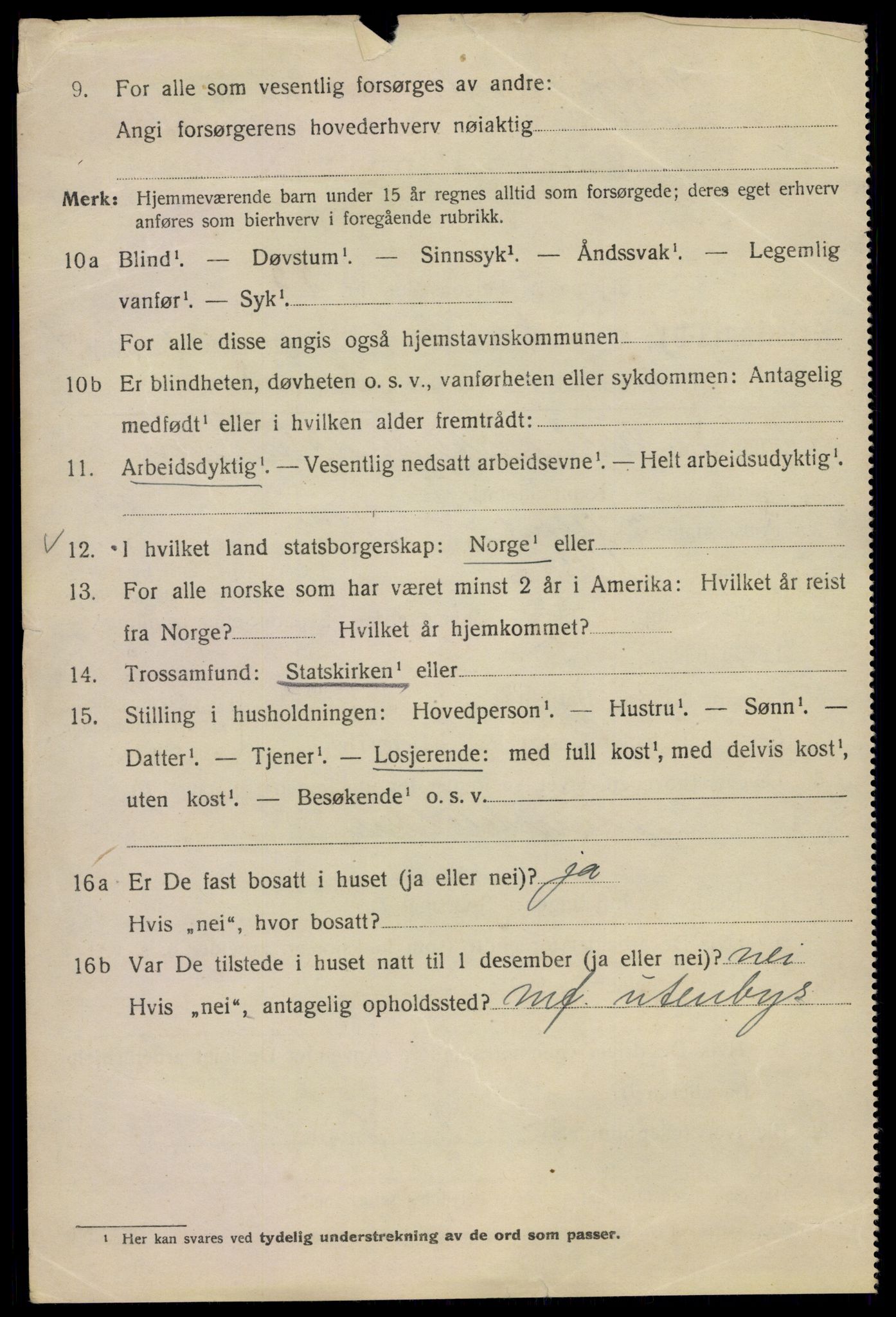 SAO, 1920 census for Kristiania, 1920, p. 413266