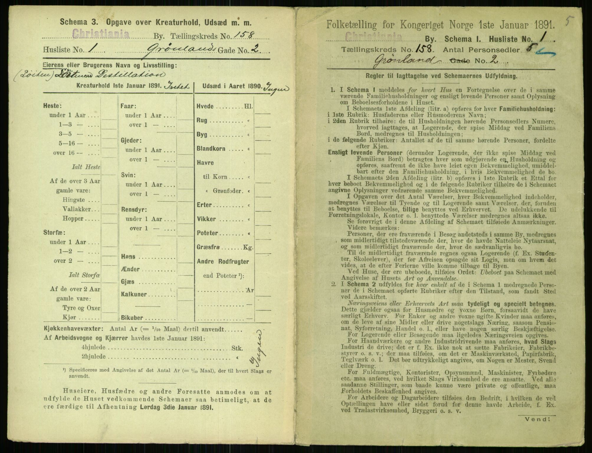 RA, 1891 census for 0301 Kristiania, 1891, p. 89623