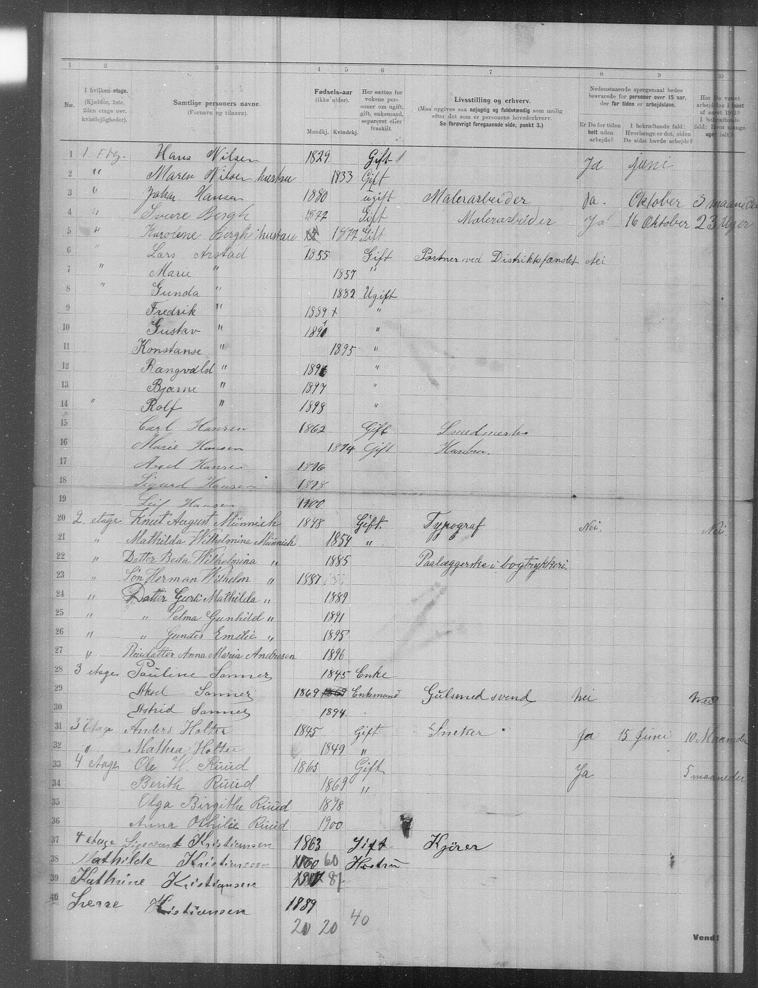 OBA, Municipal Census 1902 for Kristiania, 1902, p. 18257