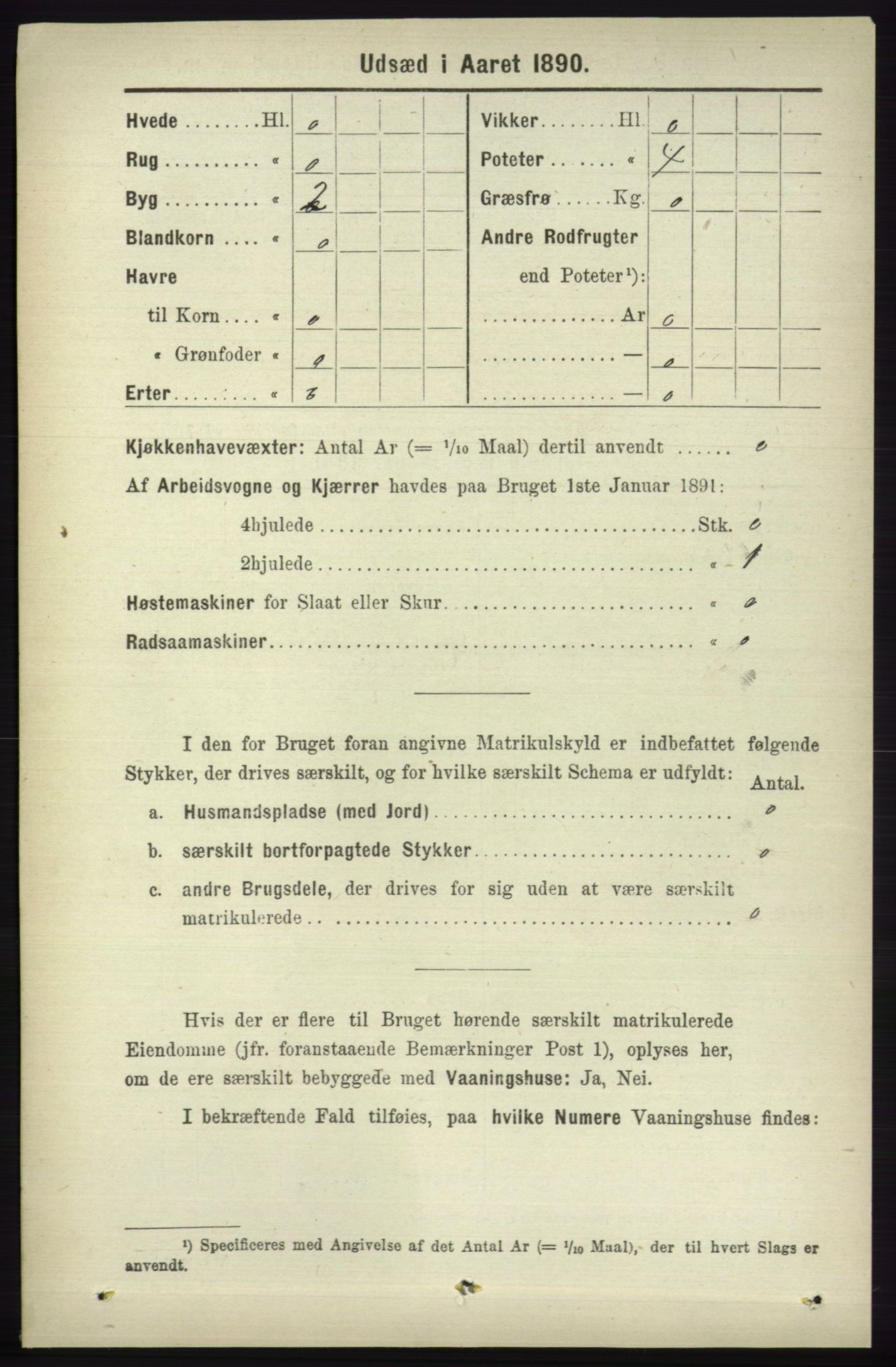 RA, 1891 census for 1230 Ullensvang, 1891, p. 7902