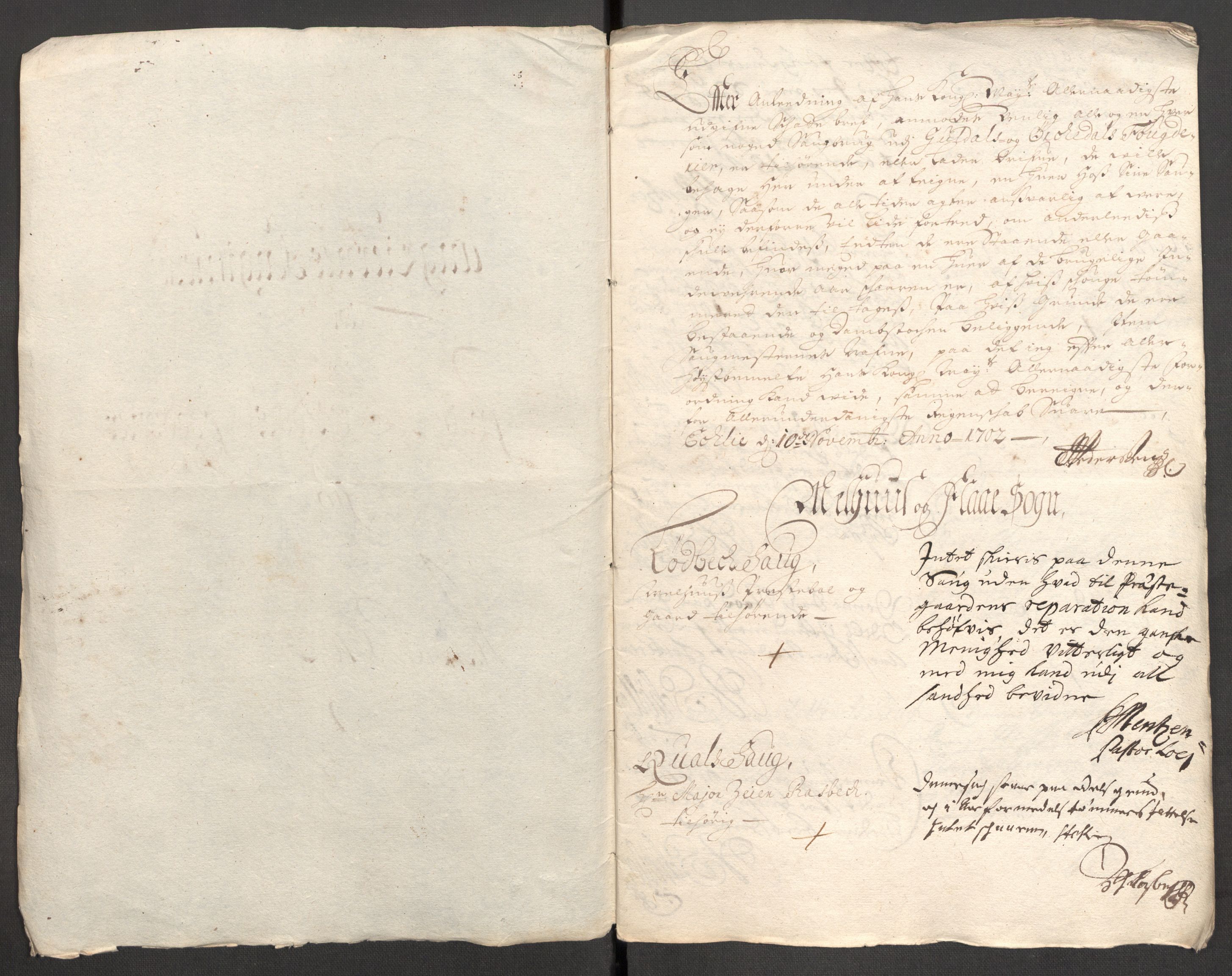 Rentekammeret inntil 1814, Reviderte regnskaper, Fogderegnskap, RA/EA-4092/R60/L3952: Fogderegnskap Orkdal og Gauldal, 1702, p. 270