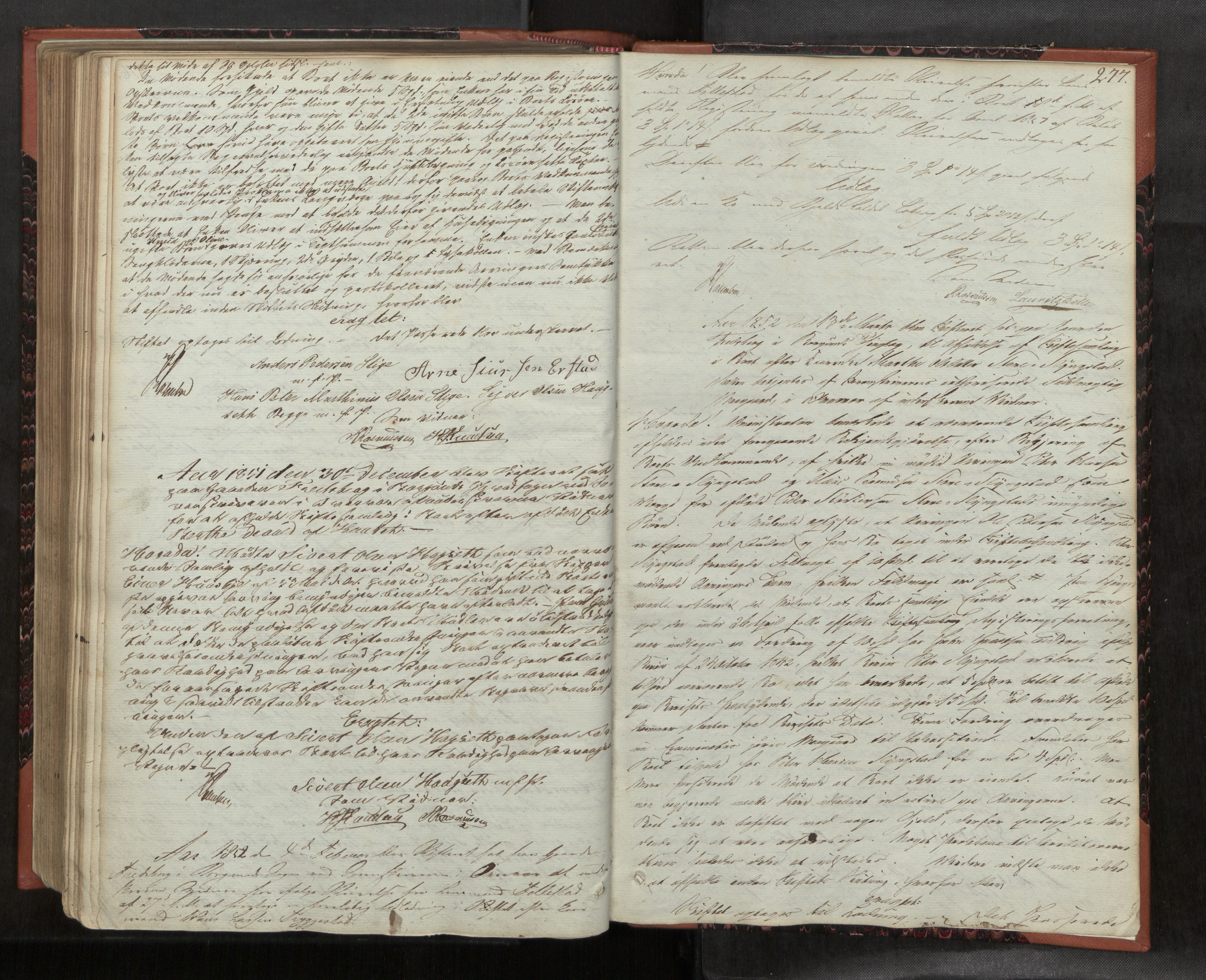 Nordre Sunnmøre sorenskriveri, AV/SAT-A-0006/1/3/3B/L0001: Skiftebehandlingsprotokoll, 1846-1852, p. 277