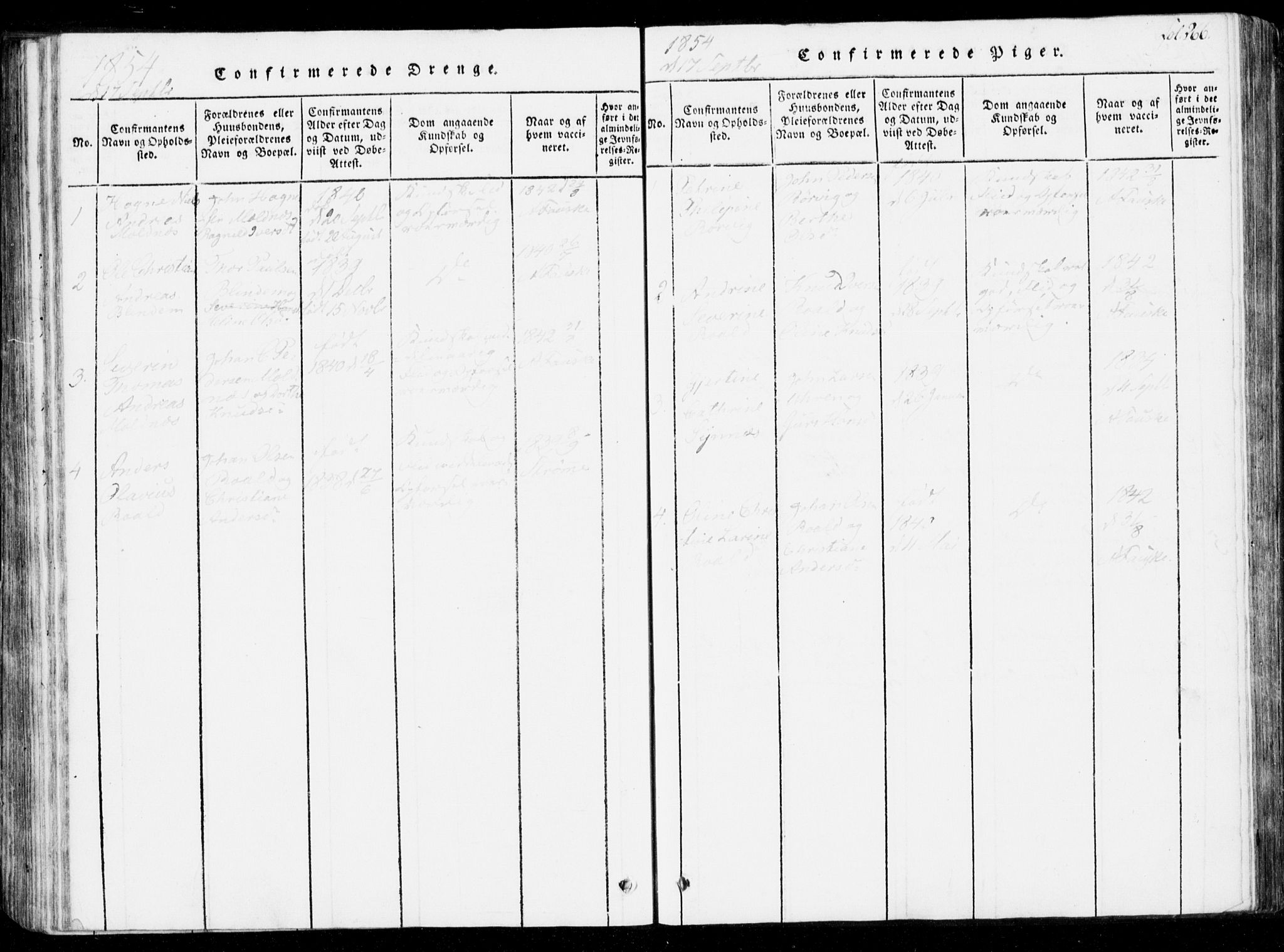 Ministerialprotokoller, klokkerbøker og fødselsregistre - Møre og Romsdal, AV/SAT-A-1454/537/L0517: Parish register (official) no. 537A01, 1818-1862, p. 266