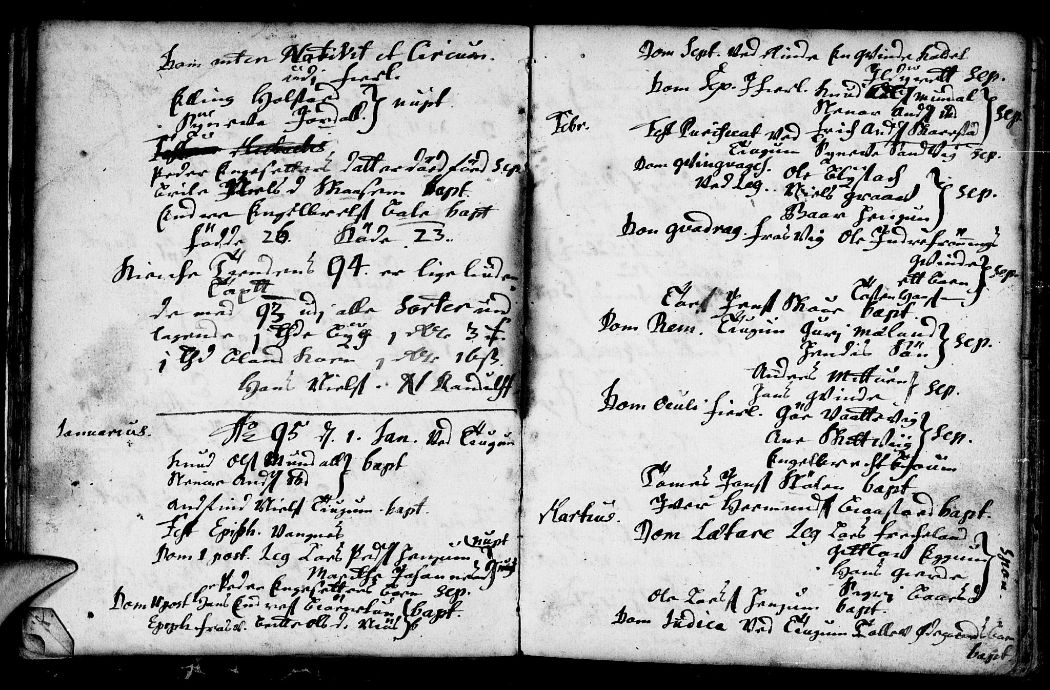 Leikanger sokneprestembete, AV/SAB-A-81001/H/Haa/Haaa/L0001: Parish register (official) no. A 1, 1690-1734, p. 18