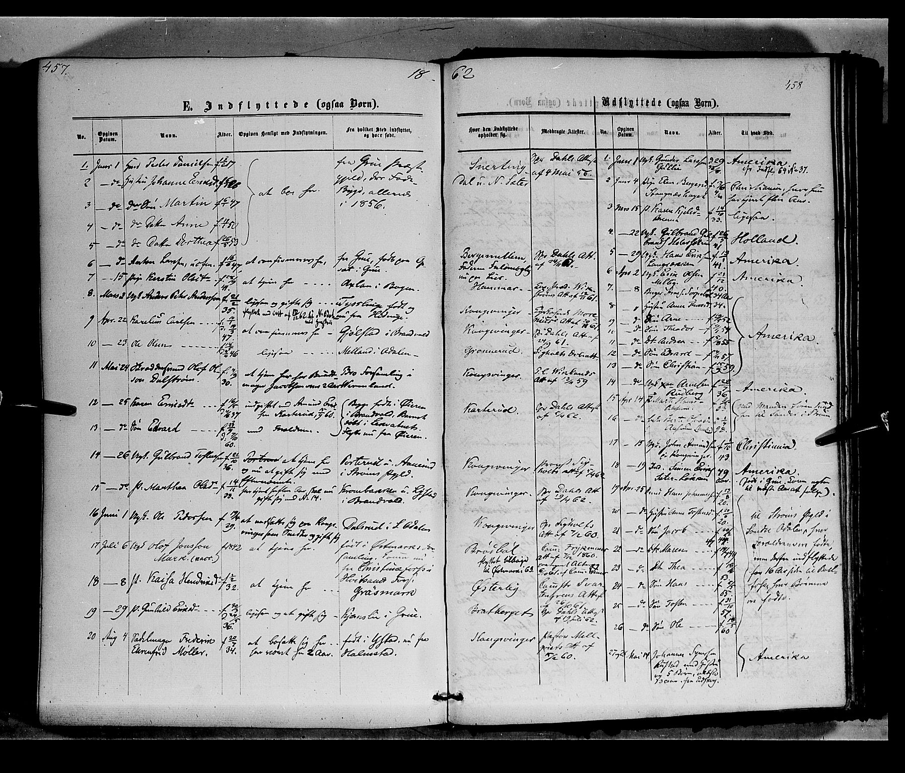 Vinger prestekontor, SAH/PREST-024/H/Ha/Haa/L0011: Parish register (official) no. 11, 1862-1870, p. 458