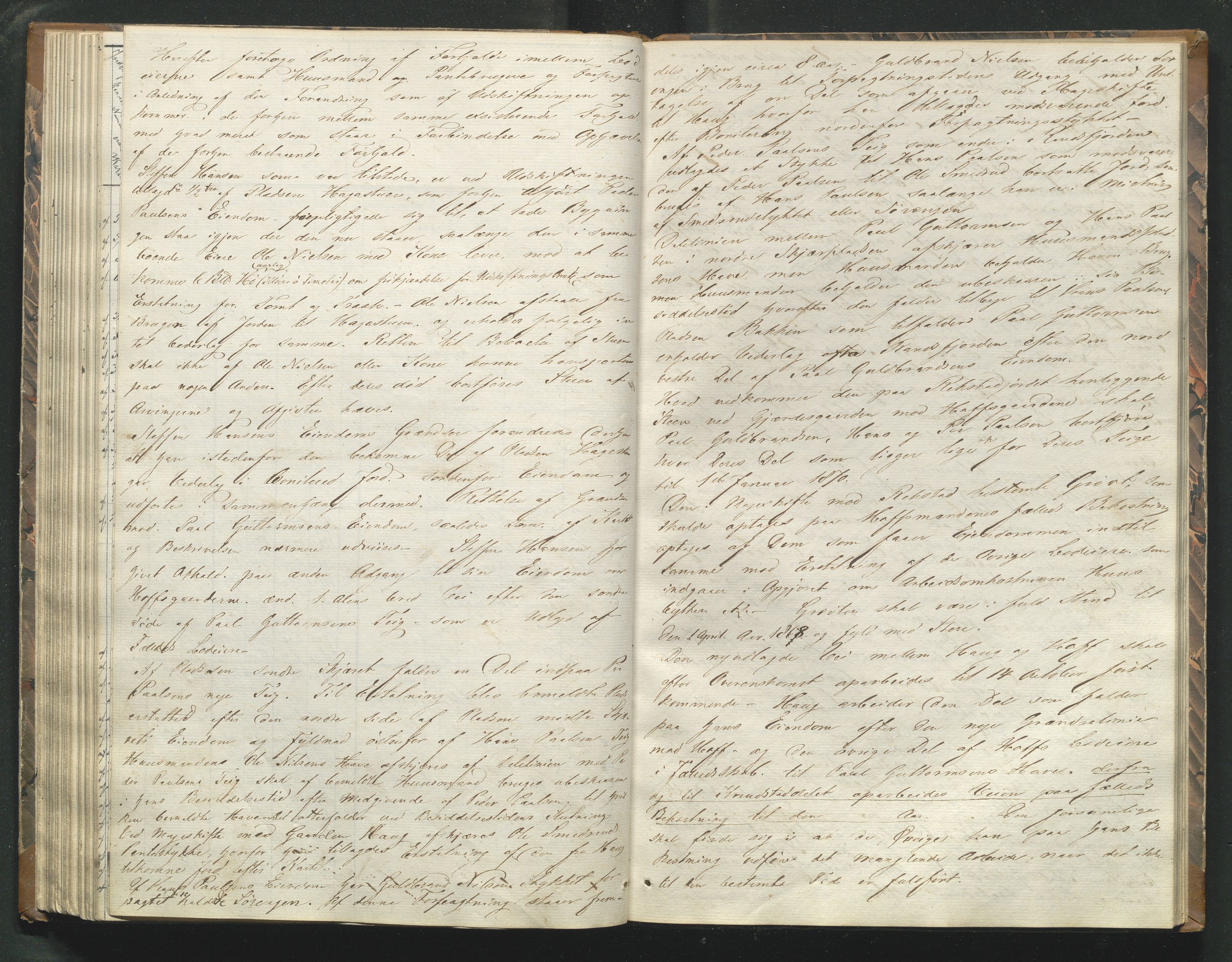 Utskiftningsformannen i Oppland fylke, AV/SAH-JORDSKIFTEO-001/H/Hh/Hhg/L0001: Forhandlingsprotokoll - Hadeland og Gudbrandsdalen, 1865-1867