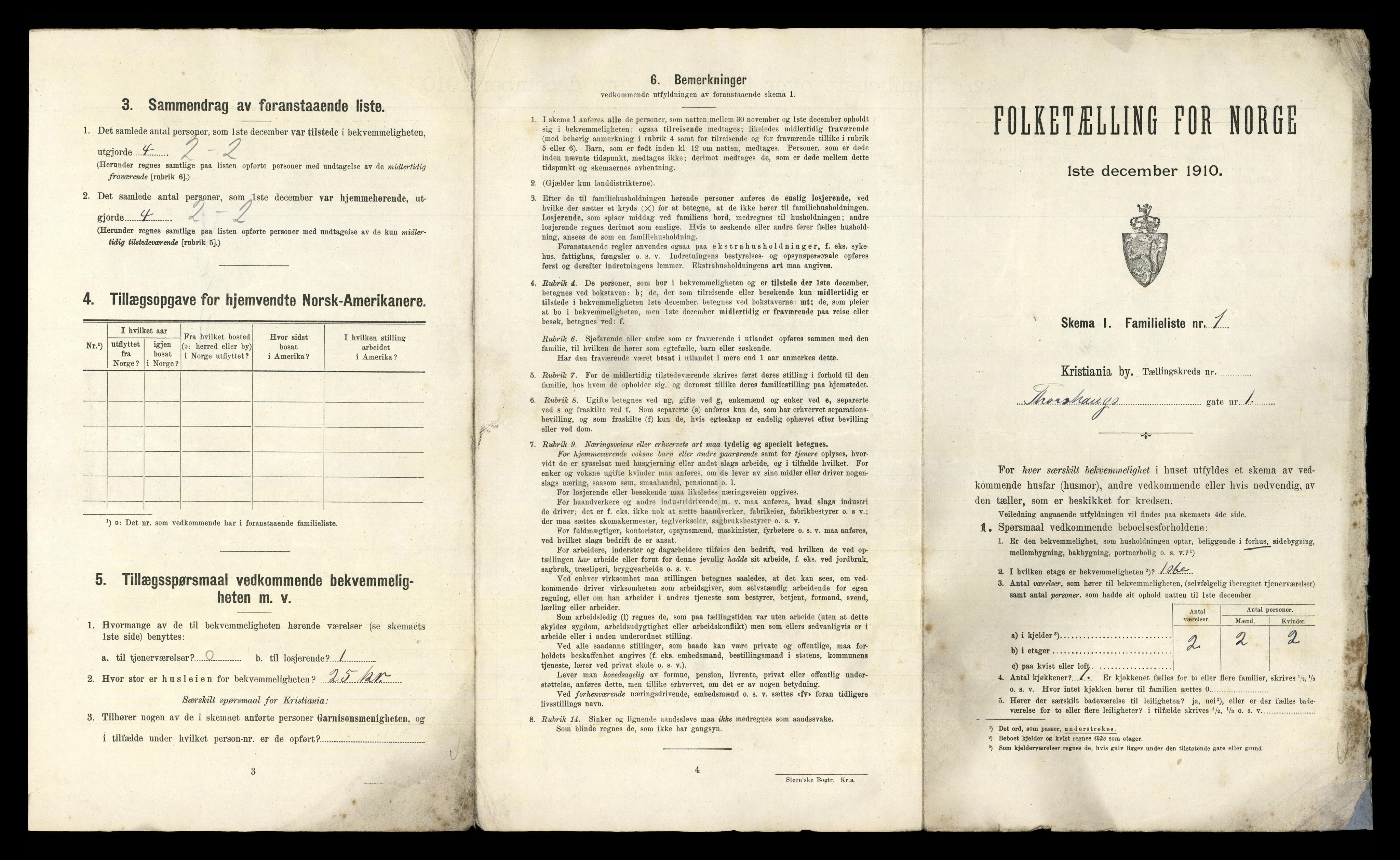 RA, 1910 census for Kristiania, 1910, p. 109697