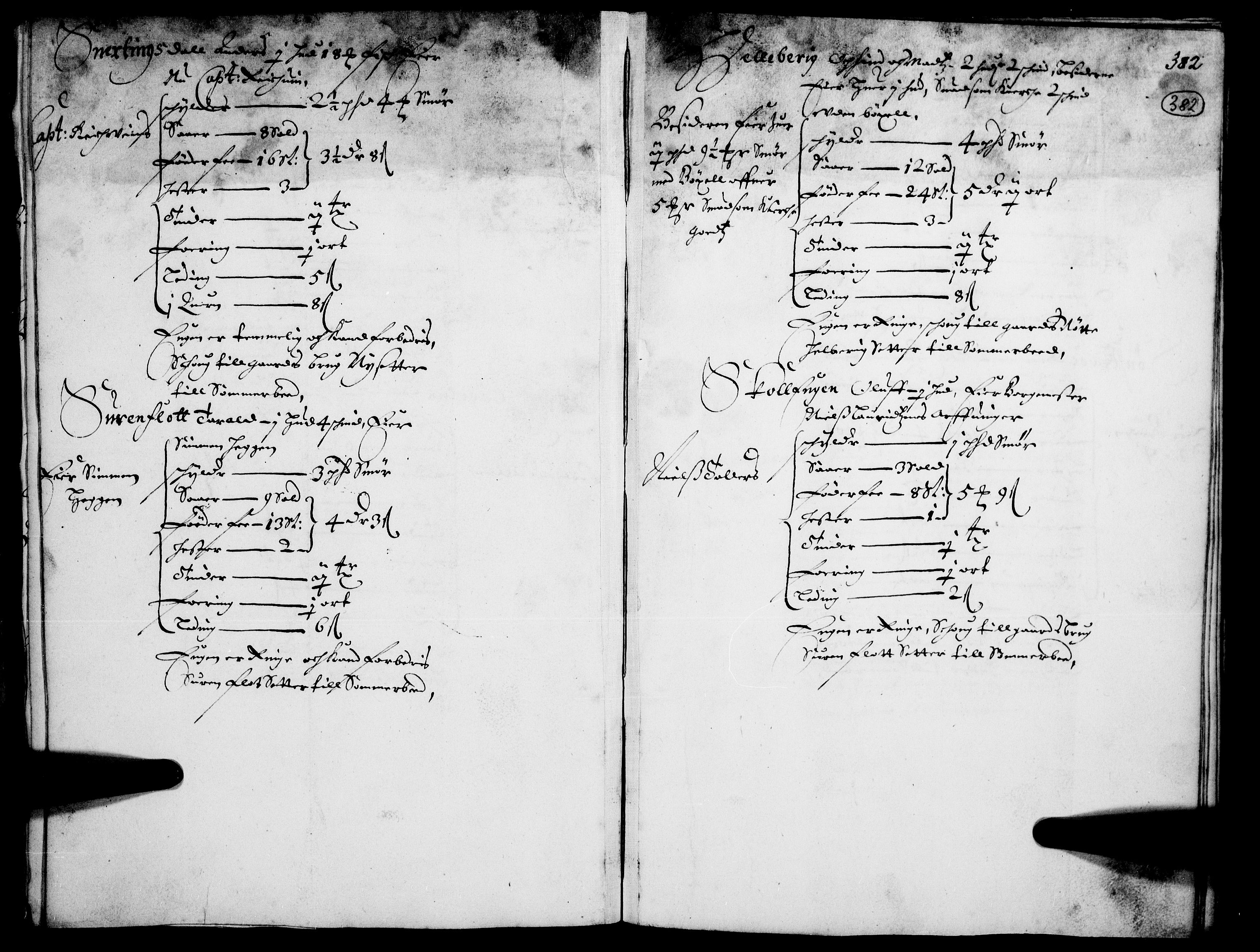 Rentekammeret inntil 1814, Realistisk ordnet avdeling, AV/RA-EA-4070/N/Nb/Nba/L0015: Gudbrandsdalen fogderi, 2. del, 1668, p. 381b-382a