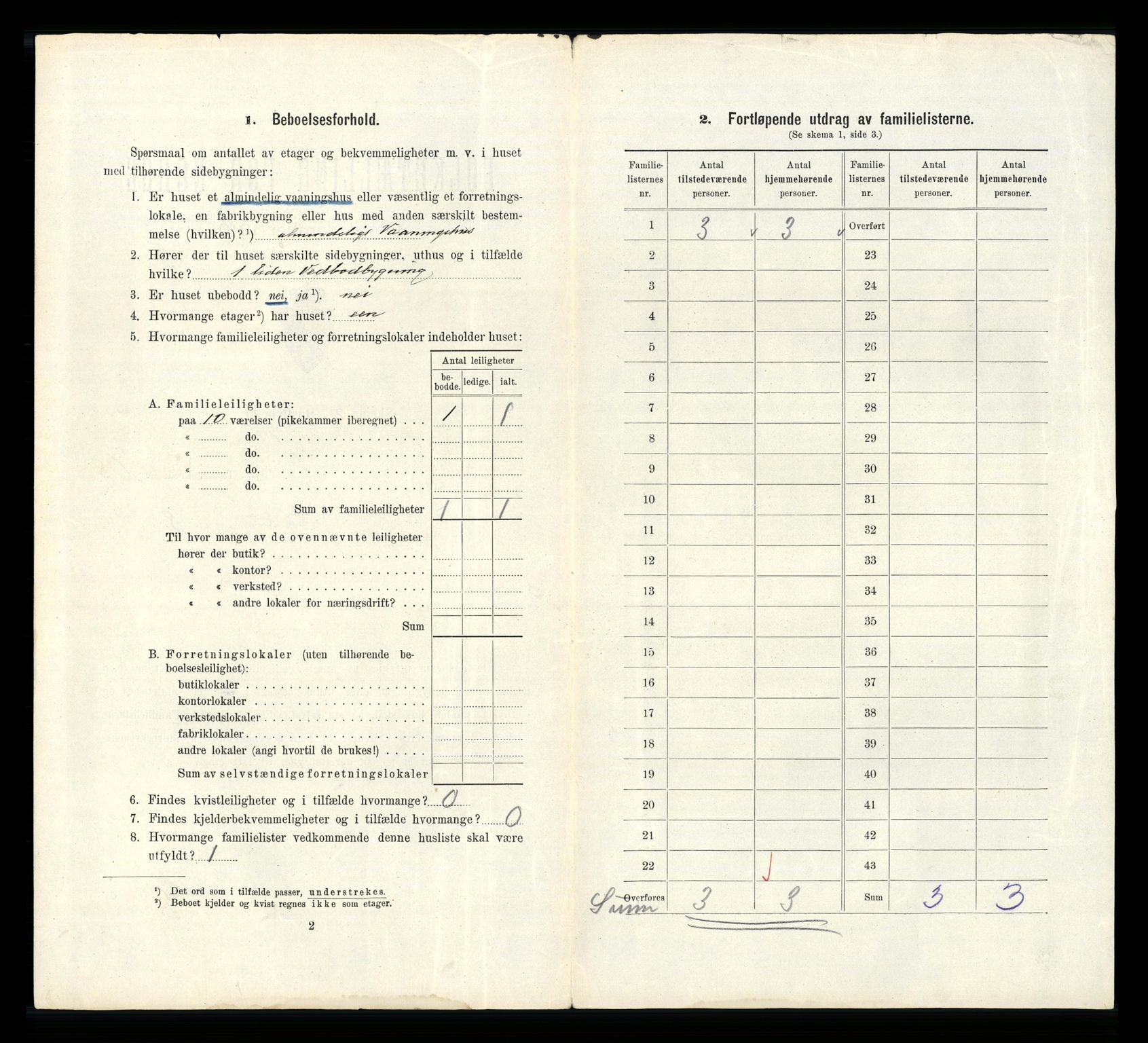 RA, 1910 census for Bergen, 1910, p. 23308