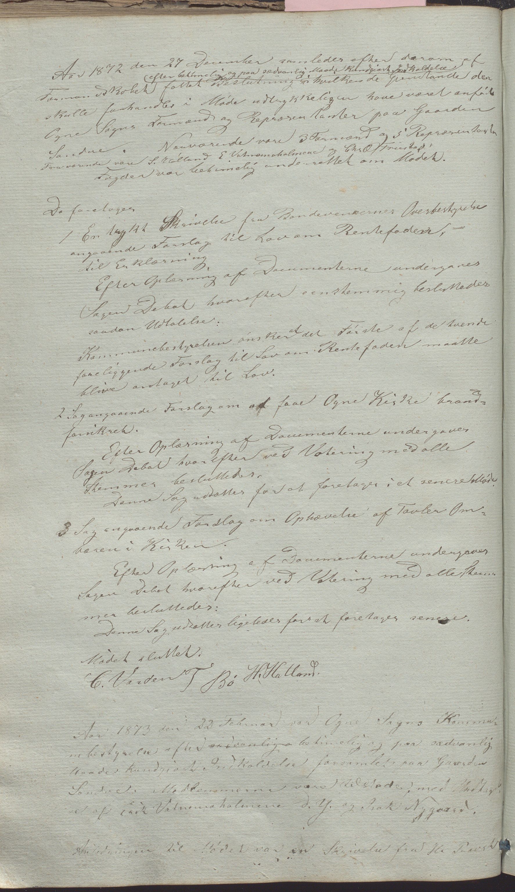 Ogna kommune- Formannskapet, IKAR/K-100909/A/L0001: Møtebok, 1838-1879, p. 153b