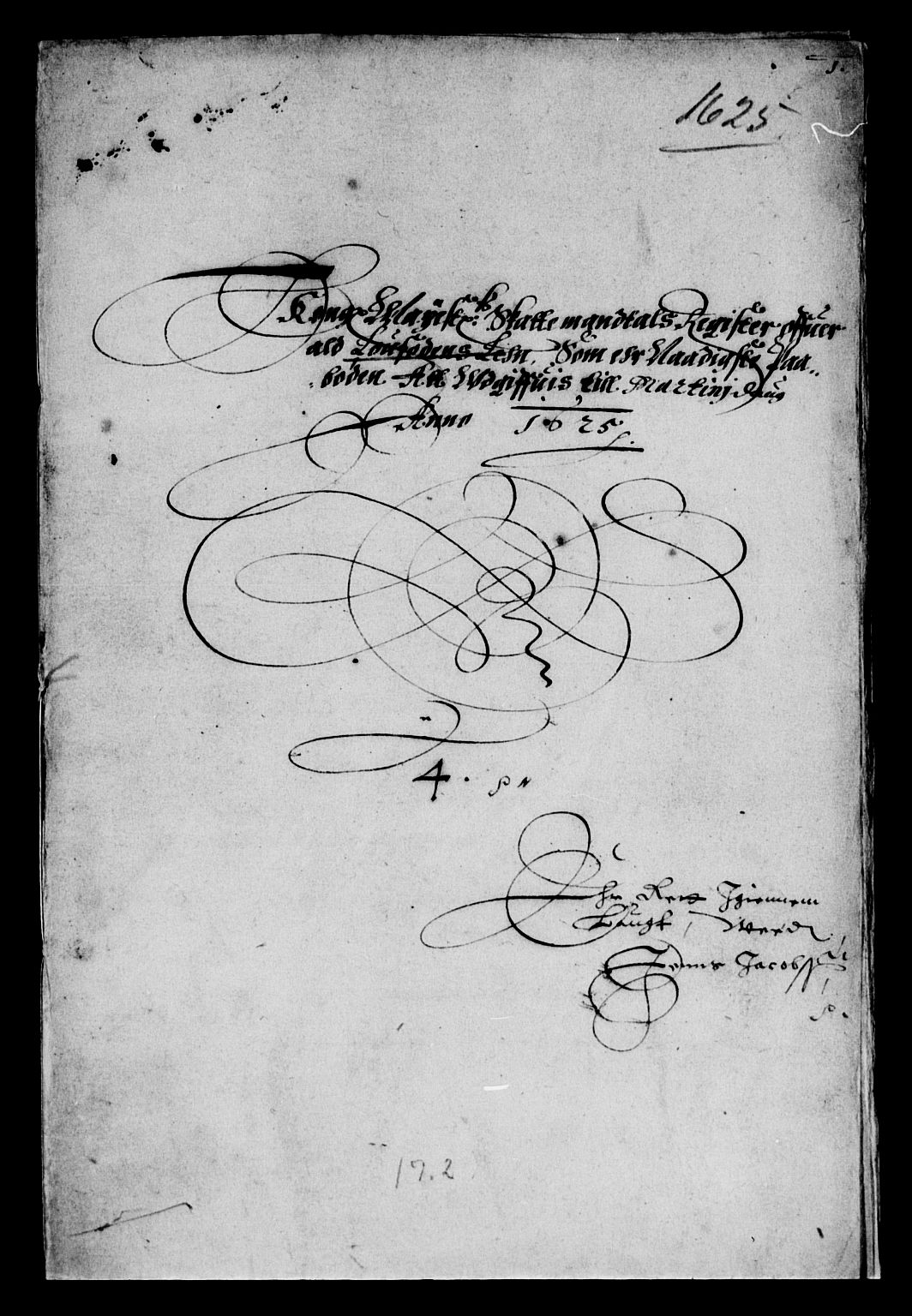 Rentekammeret inntil 1814, Reviderte regnskaper, Lensregnskaper, RA/EA-5023/R/Rb/Rbz/L0017: Nordlandenes len, 1625-1627