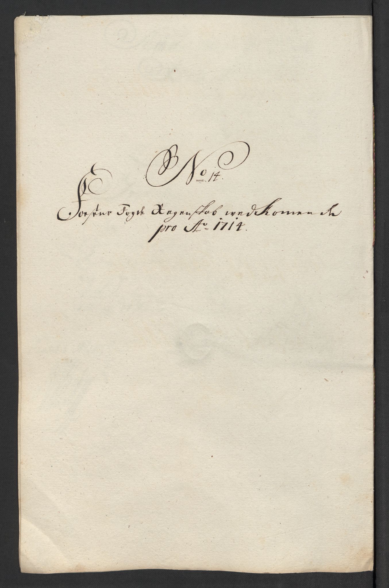 Rentekammeret inntil 1814, Reviderte regnskaper, Fogderegnskap, AV/RA-EA-4092/R57/L3862: Fogderegnskap Fosen, 1714, p. 130