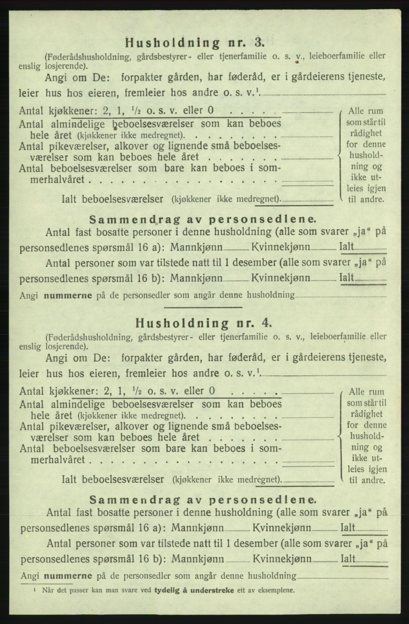 SAB, 1920 census for Varaldsøy, 1920, p. 406