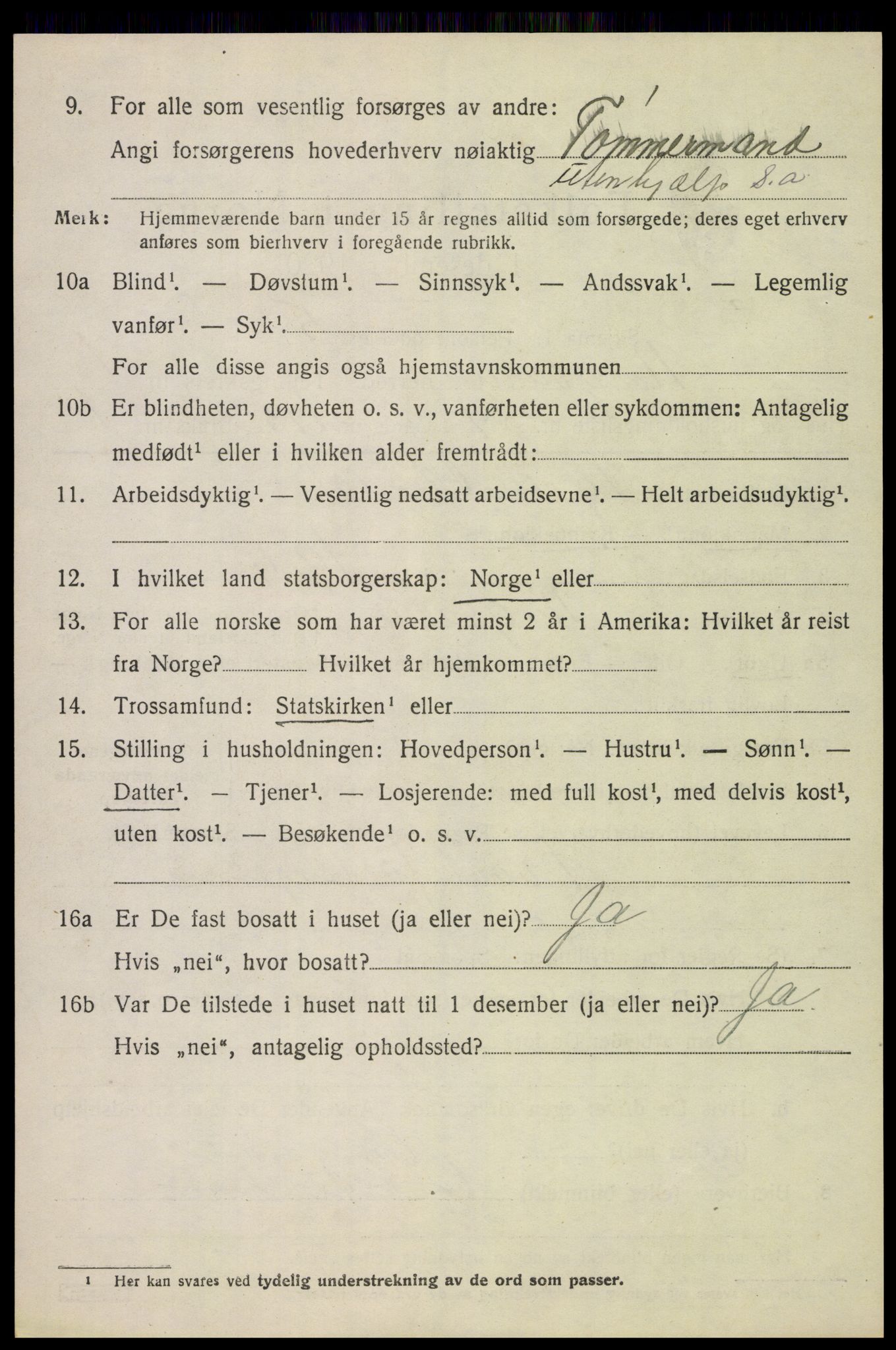 SAH, 1920 census for Ringsaker, 1920, p. 4679