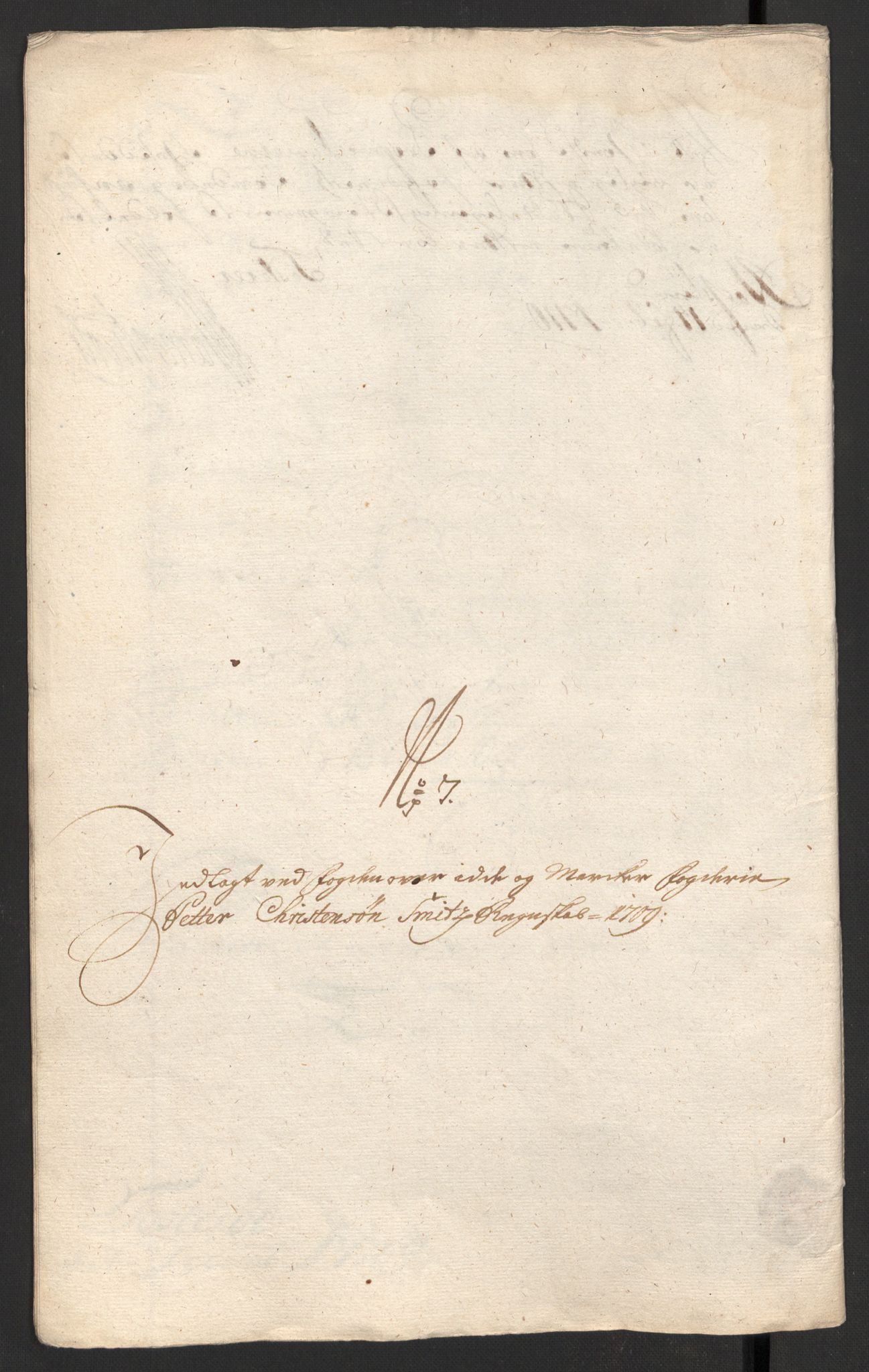 Rentekammeret inntil 1814, Reviderte regnskaper, Fogderegnskap, AV/RA-EA-4092/R01/L0018: Fogderegnskap Idd og Marker, 1707-1709, p. 357