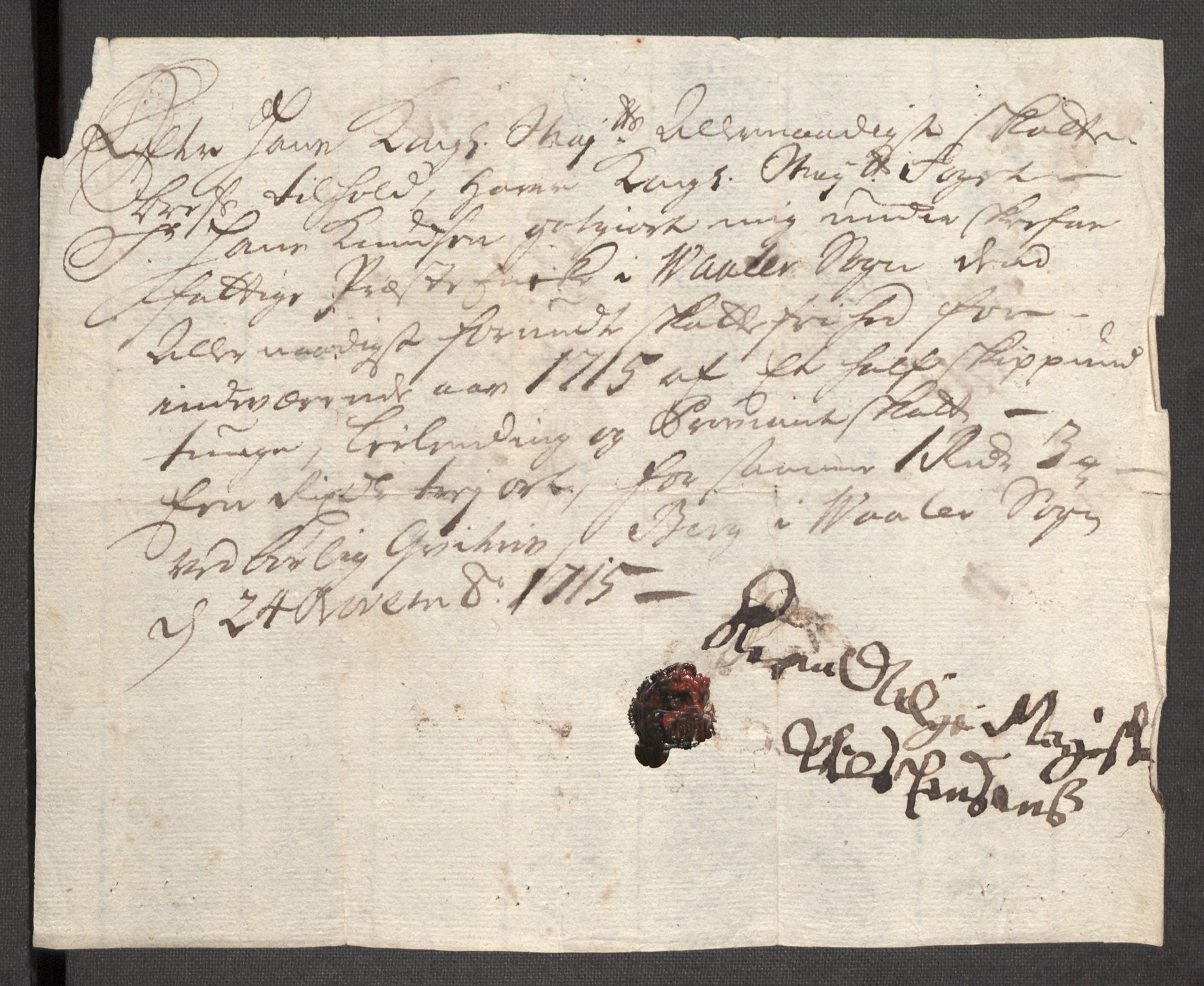 Rentekammeret inntil 1814, Reviderte regnskaper, Fogderegnskap, AV/RA-EA-4092/R04/L0140: Fogderegnskap Moss, Onsøy, Tune, Veme og Åbygge, 1715-1716, p. 175