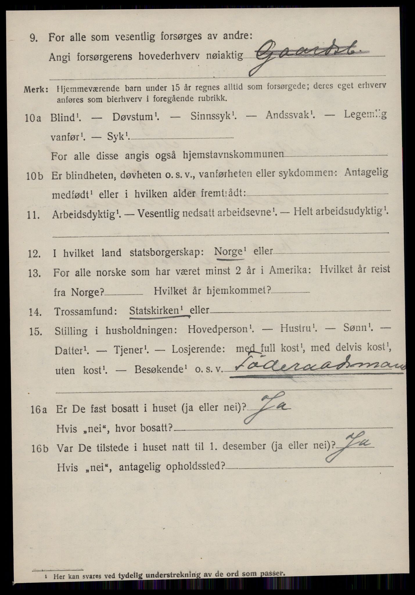 SAT, 1920 census for Eid (MR), 1920, p. 987