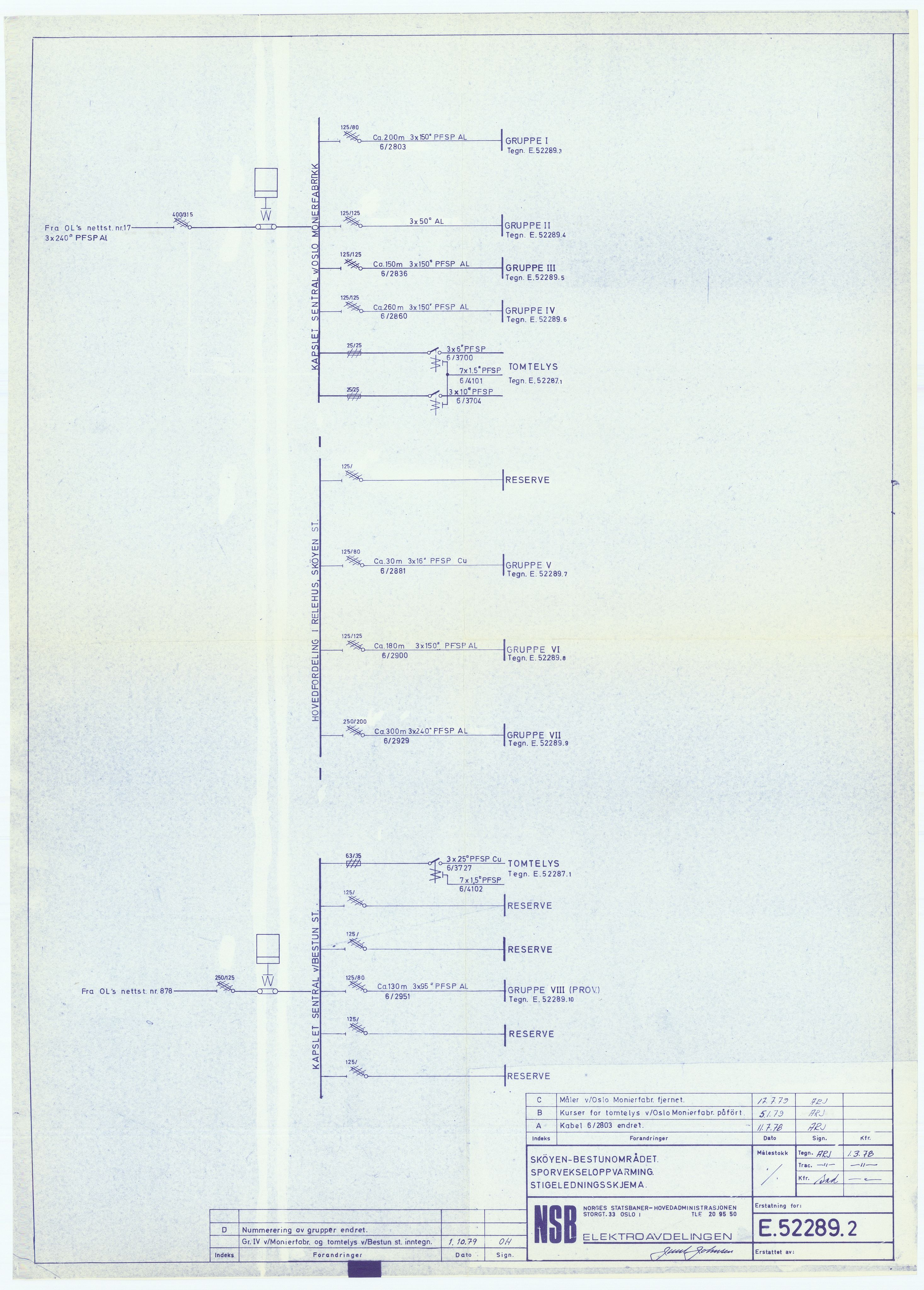 Norges statsbaner, Hovedadministrasjonen, Plankontoret for Oslo S, AV/RA-S-5410/D/L0168: Driftsbanegården. Øvrige driftsbanegårder, 1917-1978, p. 24