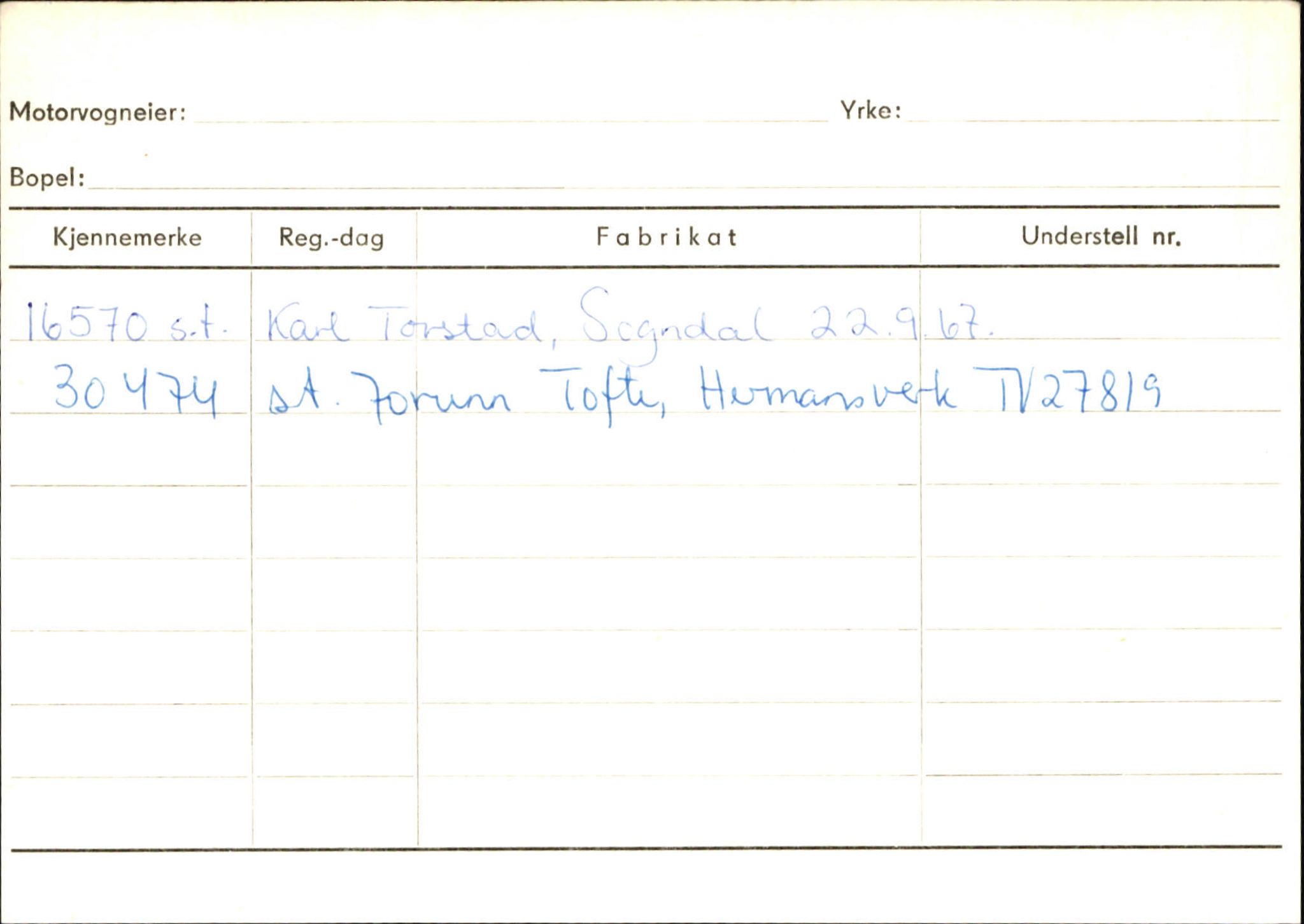 Statens vegvesen, Sogn og Fjordane vegkontor, AV/SAB-A-5301/4/F/L0126: Eigarregister Fjaler M-Å. Leikanger A-Å, 1945-1975, p. 1791