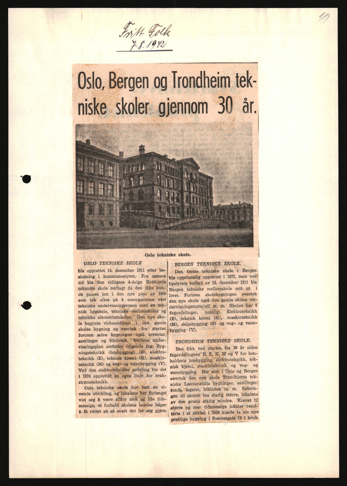 Forsvarets Overkommando. 2 kontor. Arkiv 11.4. Spredte tyske arkivsaker, AV/RA-RAFA-7031/D/Dar/Darb/L0013: Reichskommissariat - Hauptabteilung Vervaltung, 1917-1942, p. 1236