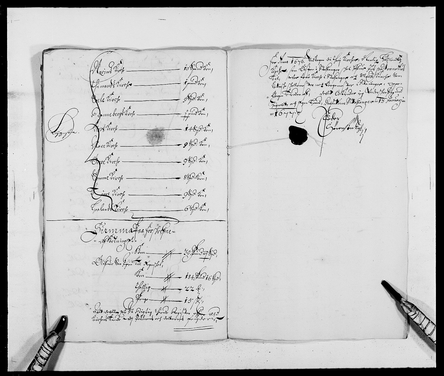 Rentekammeret inntil 1814, Reviderte regnskaper, Fogderegnskap, AV/RA-EA-4092/R46/L2716: Fogderegnskap Jæren og Dalane, 1676, p. 63