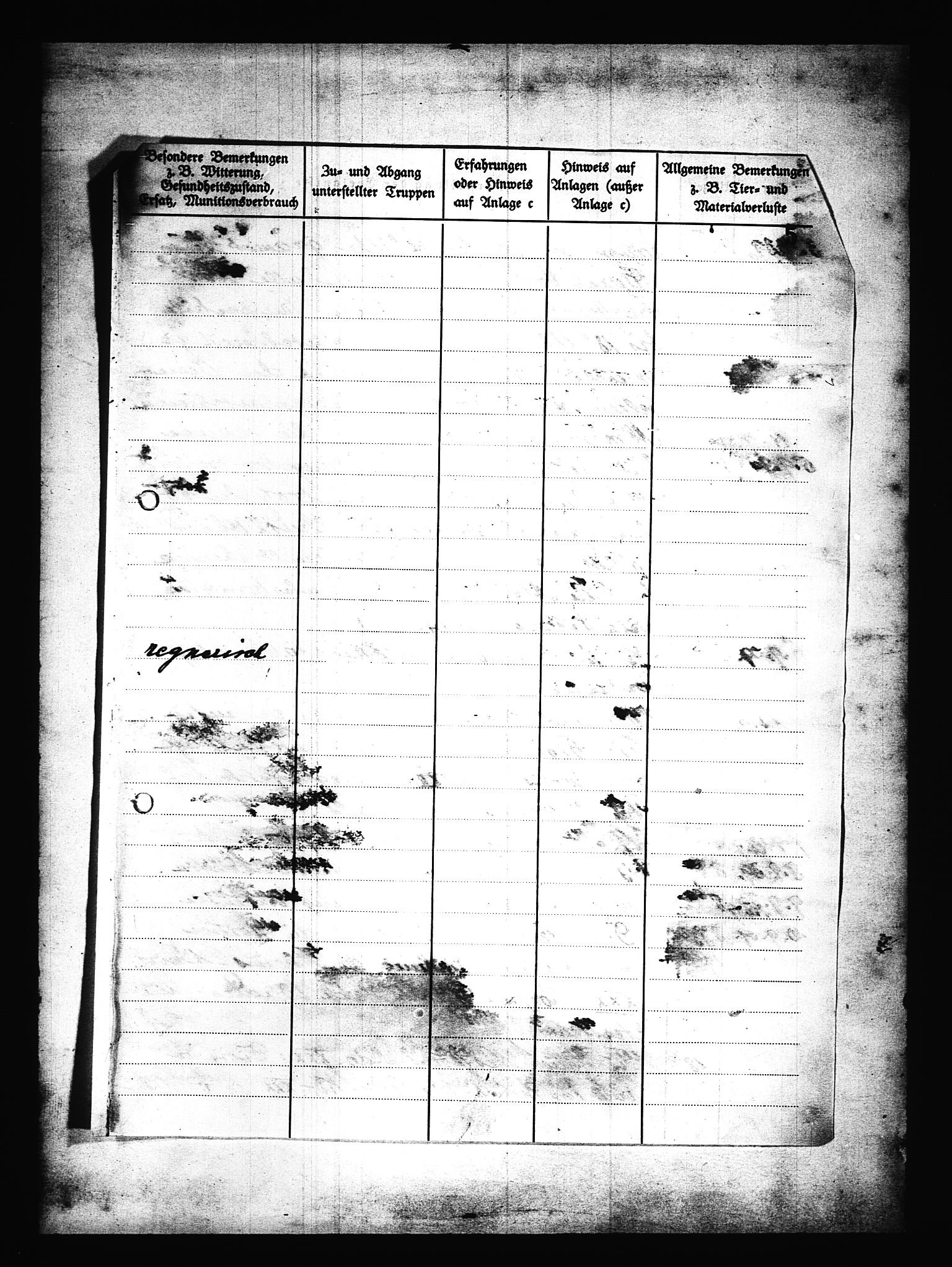 Documents Section, AV/RA-RAFA-2200/V/L0088: Amerikansk mikrofilm "Captured German Documents".
Box No. 727.  FKA jnr. 601/1954., 1939-1940, p. 483