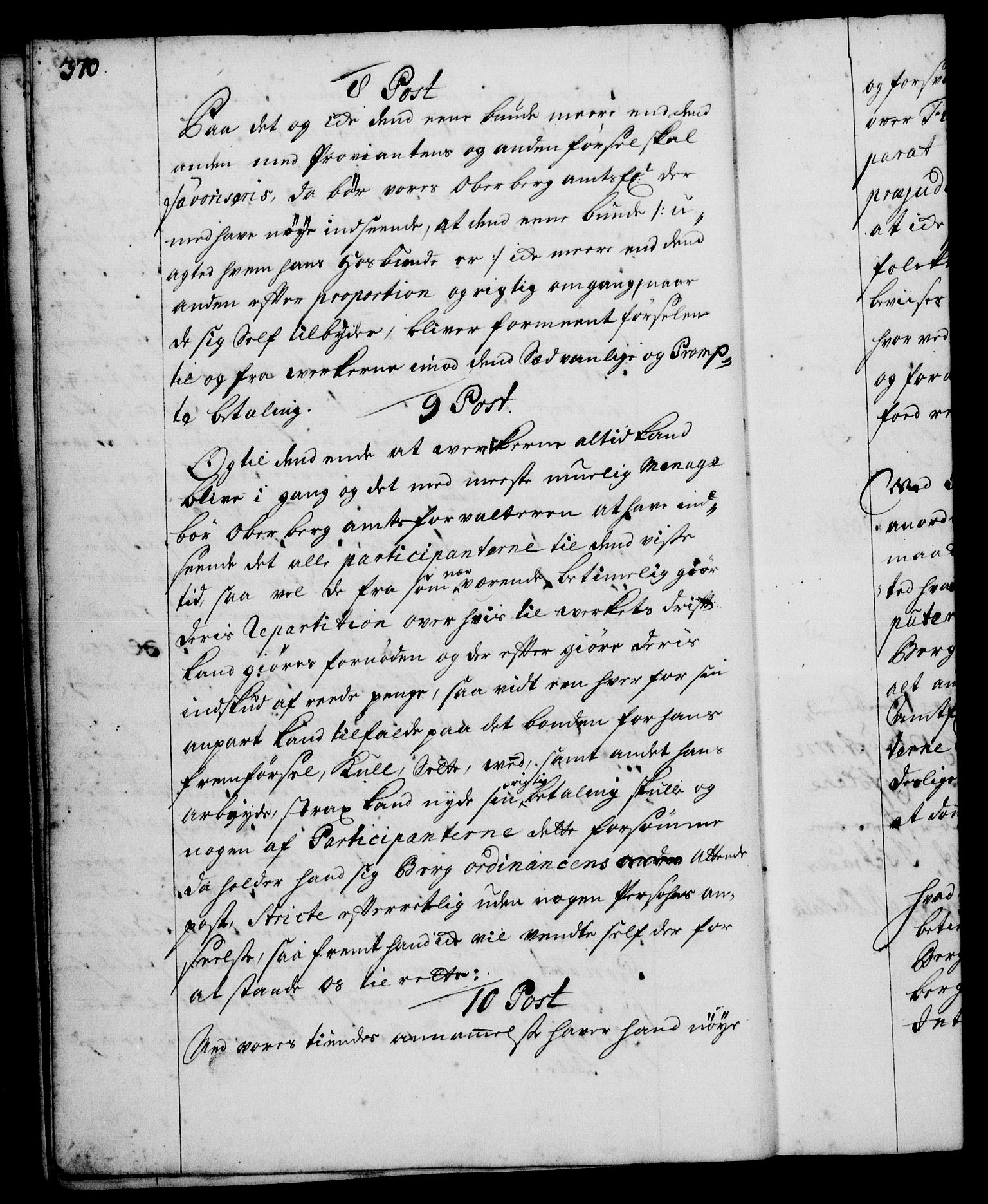 Rentekammeret, Kammerkanselliet, RA/EA-3111/G/Gg/Ggi/L0001: Norsk instruksjonsprotokoll med register (merket RK 53.34), 1720-1729, p. 370