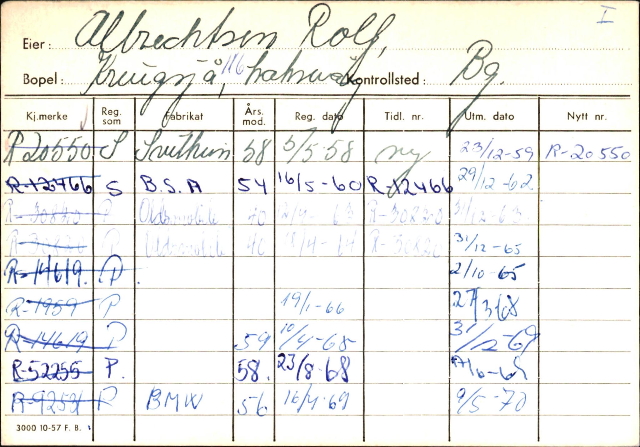 Statens vegvesen, Hordaland vegkontor, AV/SAB-A-5201/2/Ha/L0001: R-eierkort A, 1920-1971, p. 288