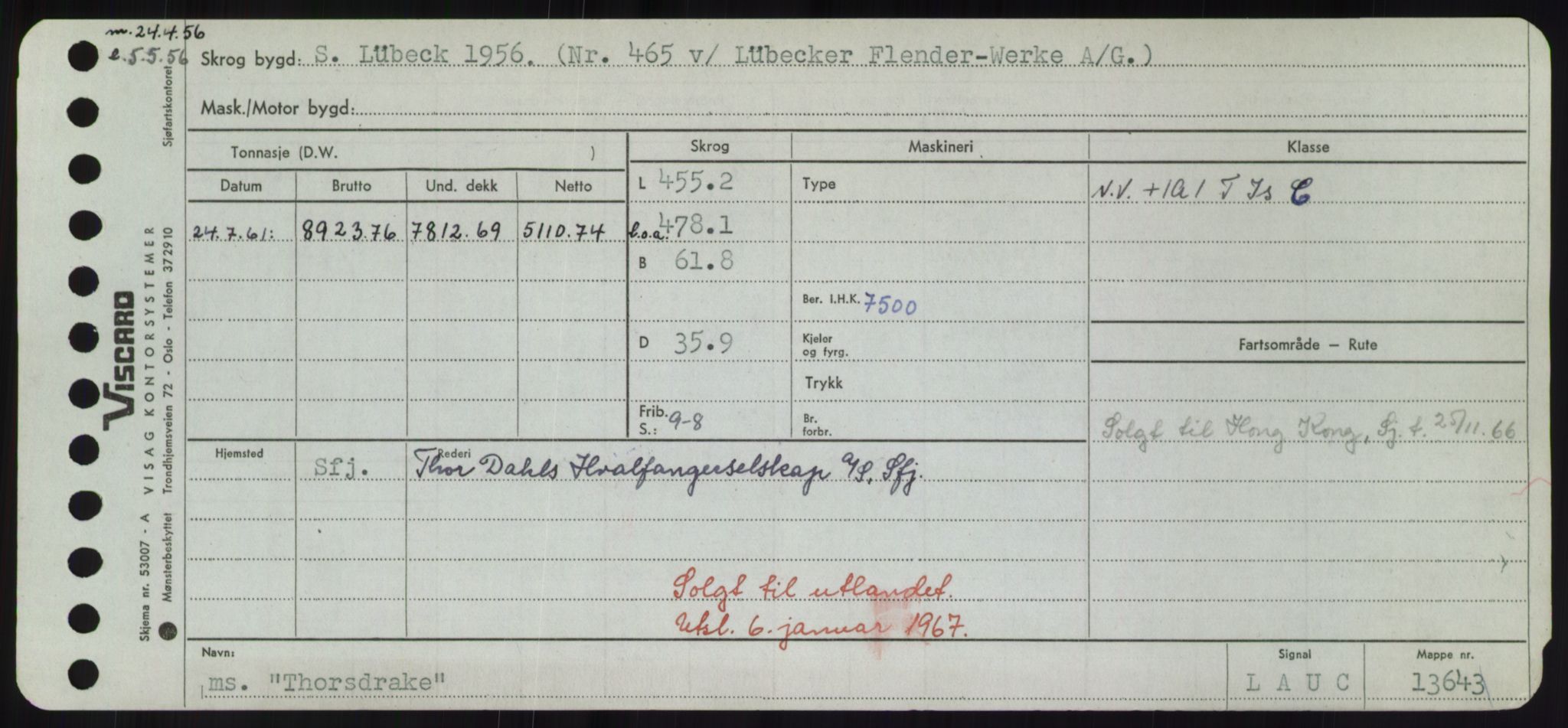 Sjøfartsdirektoratet med forløpere, Skipsmålingen, RA/S-1627/H/Hd/L0038: Fartøy, T-Th, p. 733