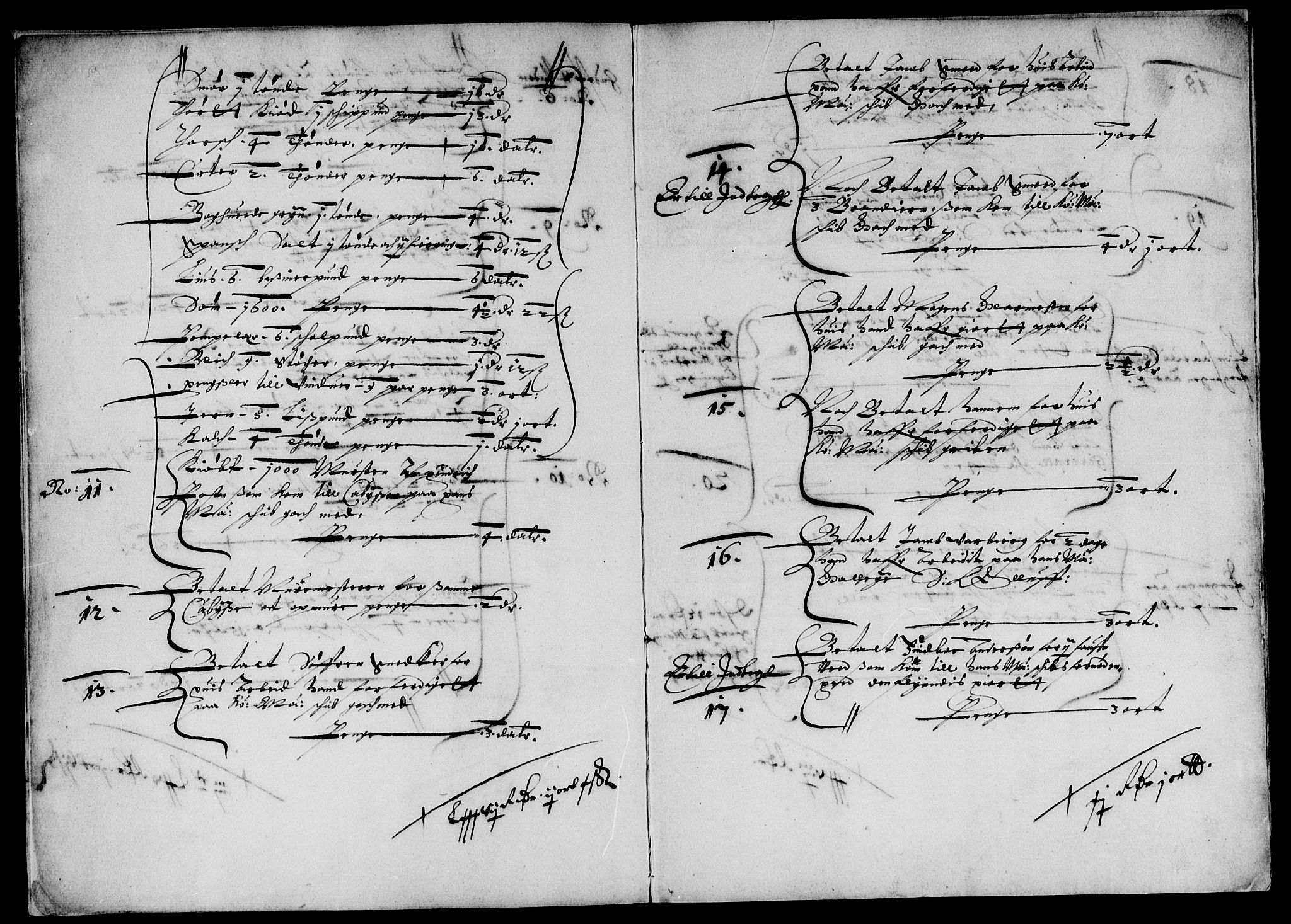 Rentekammeret inntil 1814, Reviderte regnskaper, Lensregnskaper, AV/RA-EA-5023/R/Rb/Rbp/L0019: Bratsberg len, 1636-1638