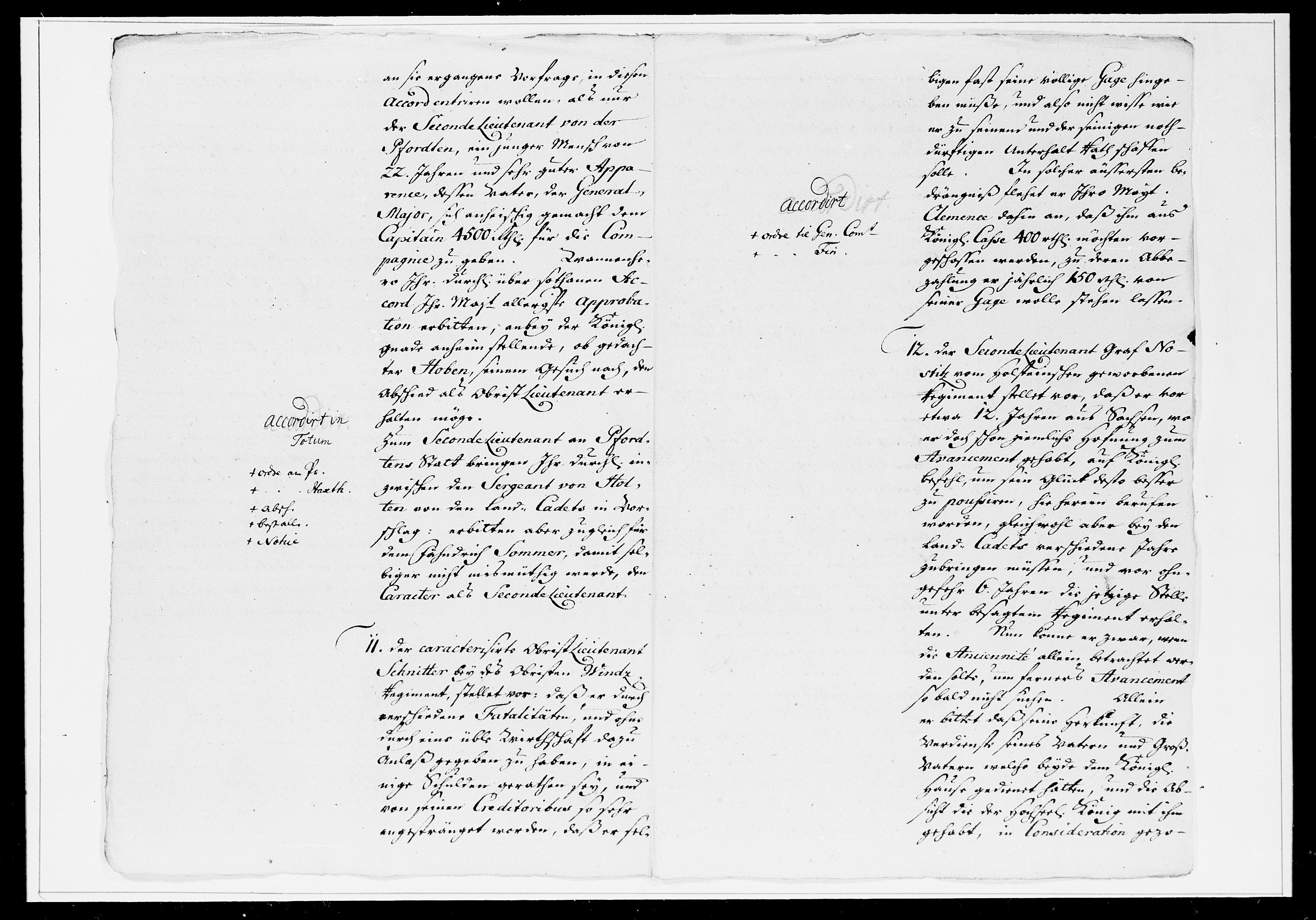 Krigskollegiet, Krigskancelliet, DRA/A-0006/-/1241-1247: Refererede sager, 1753, p. 44