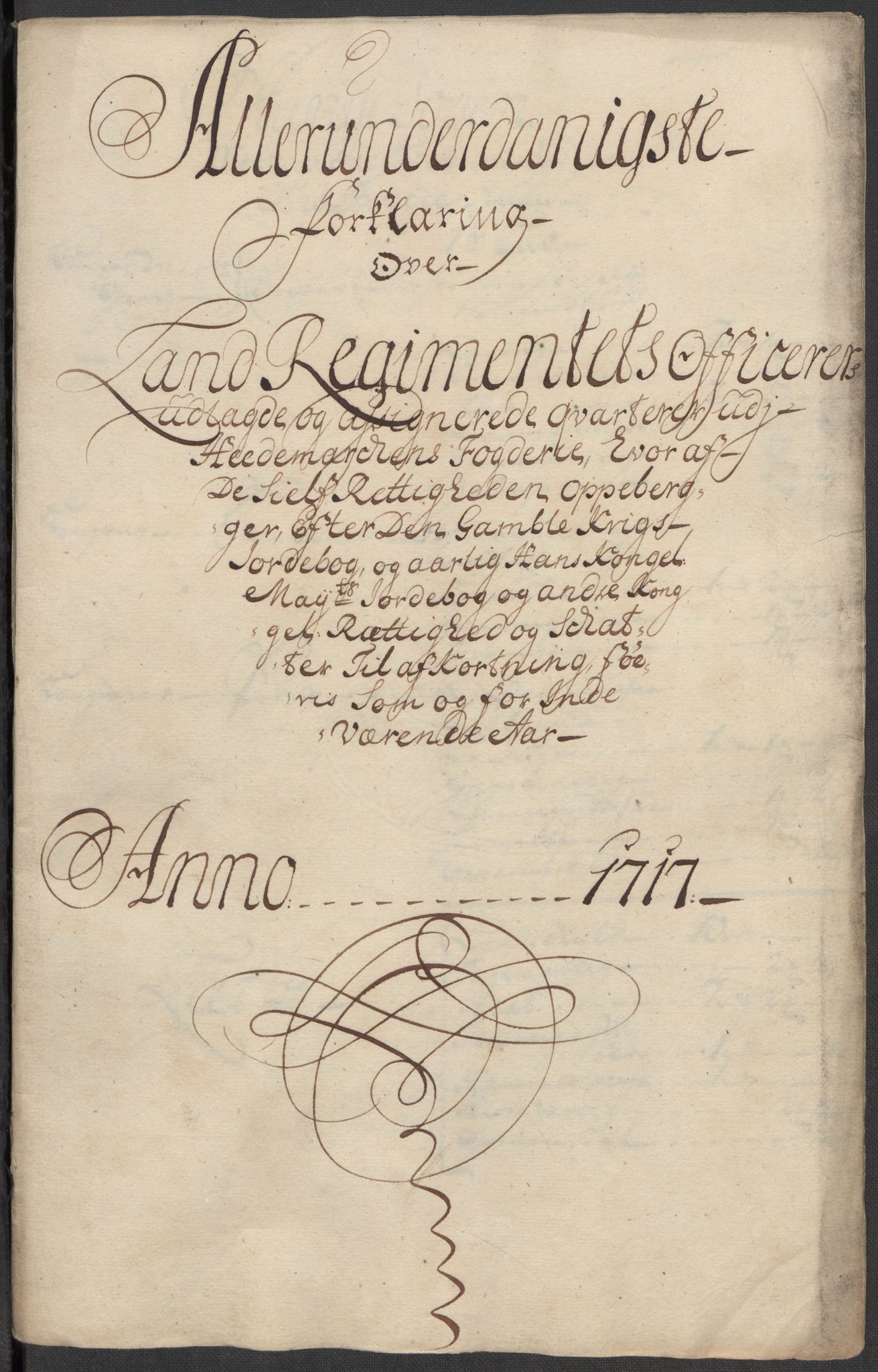 Rentekammeret inntil 1814, Reviderte regnskaper, Fogderegnskap, AV/RA-EA-4092/R16/L1056: Fogderegnskap Hedmark, 1717, p. 310