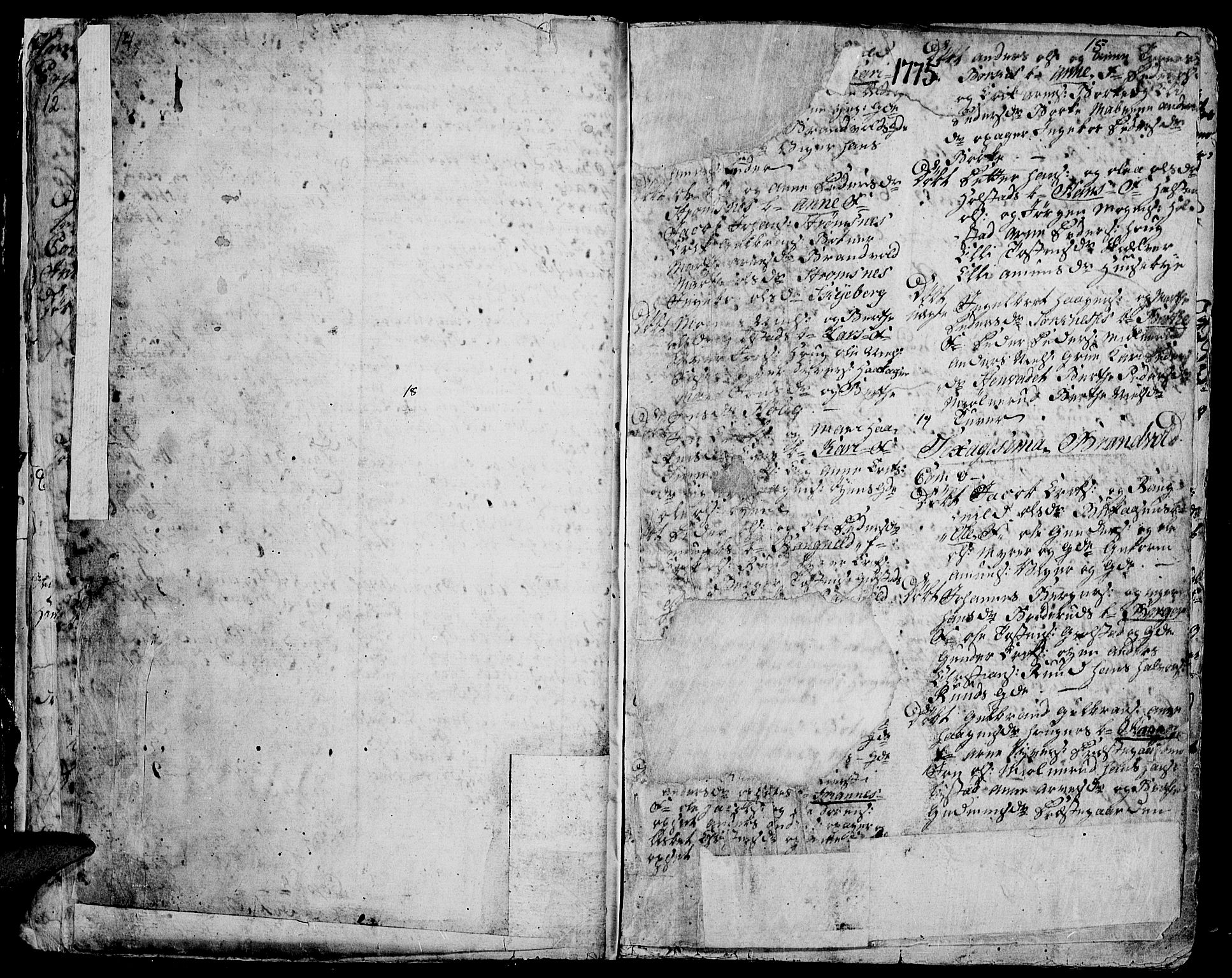 Grue prestekontor, AV/SAH-PREST-036/H/Ha/Haa/L0003: Parish register (official) no. 3, 1774-1792, p. 14-15