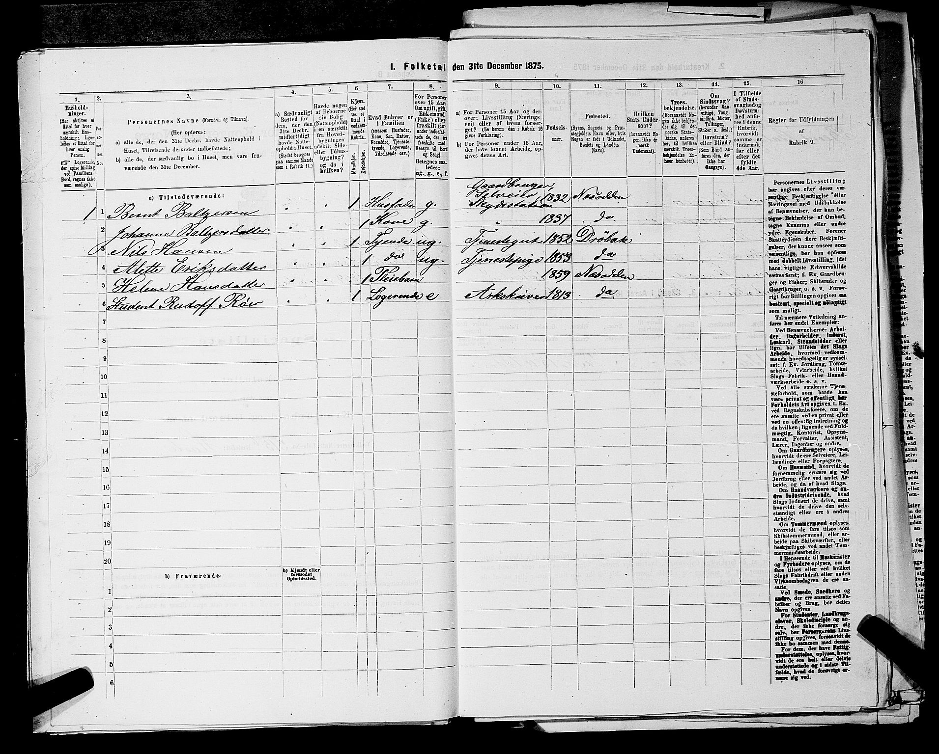 RA, 1875 census for 0216P Nesodden, 1875, p. 198