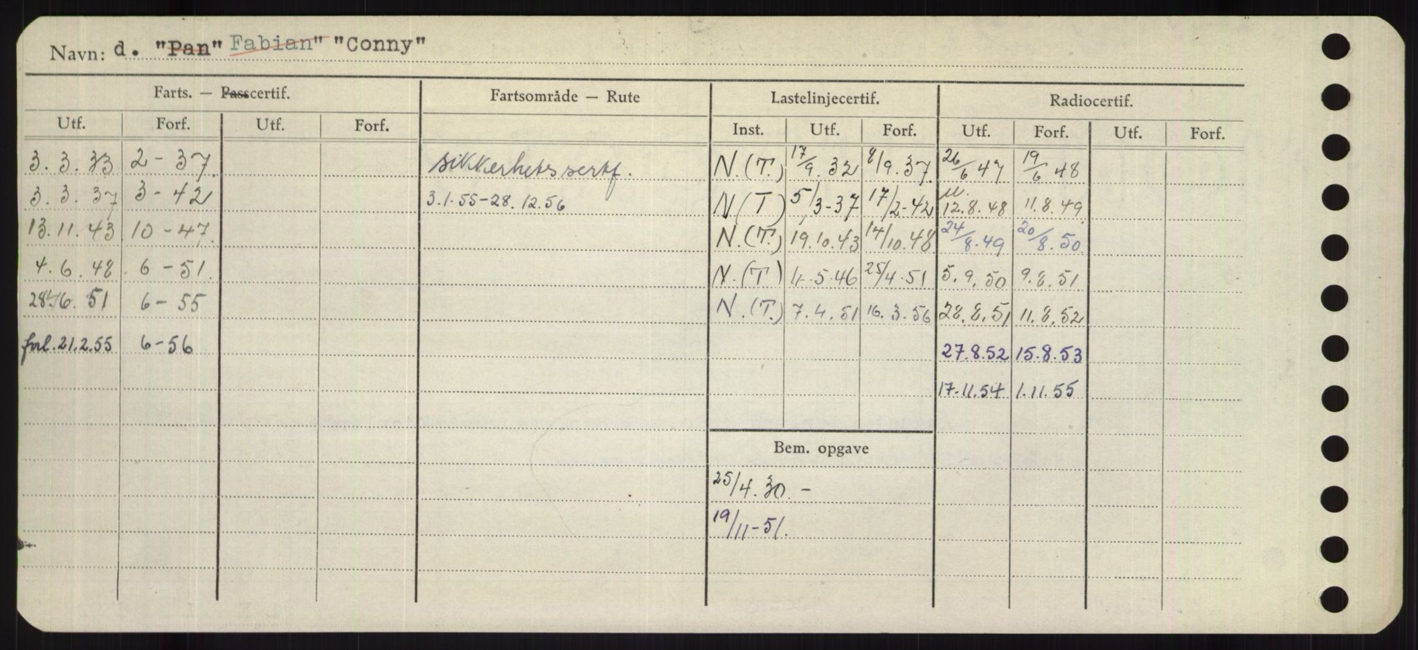 Sjøfartsdirektoratet med forløpere, Skipsmålingen, AV/RA-S-1627/H/Hb/L0001: Fartøy, A-D, p. 458