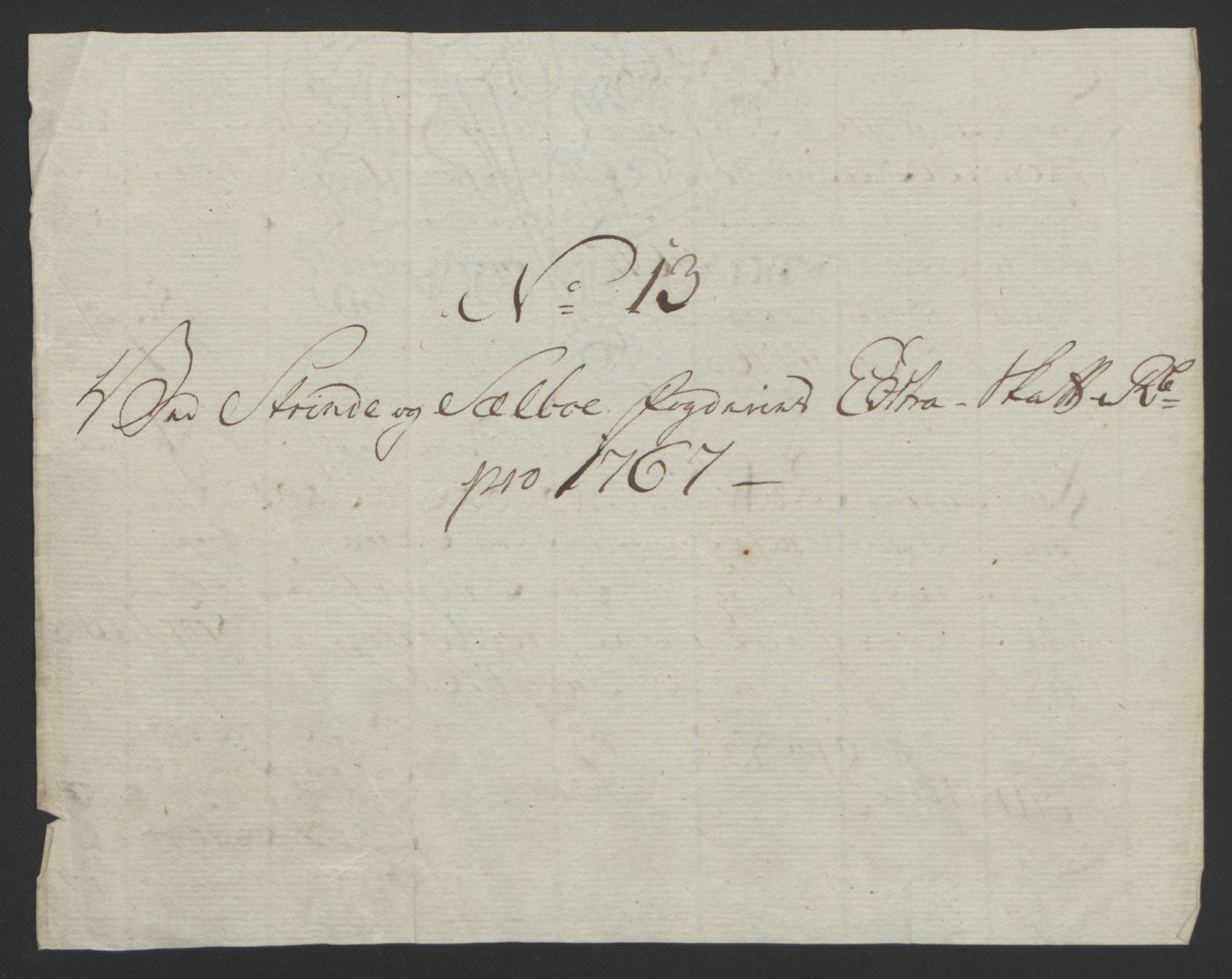 Rentekammeret inntil 1814, Reviderte regnskaper, Fogderegnskap, RA/EA-4092/R61/L4180: Ekstraskatten Strinda og Selbu, 1762-1767, p. 401
