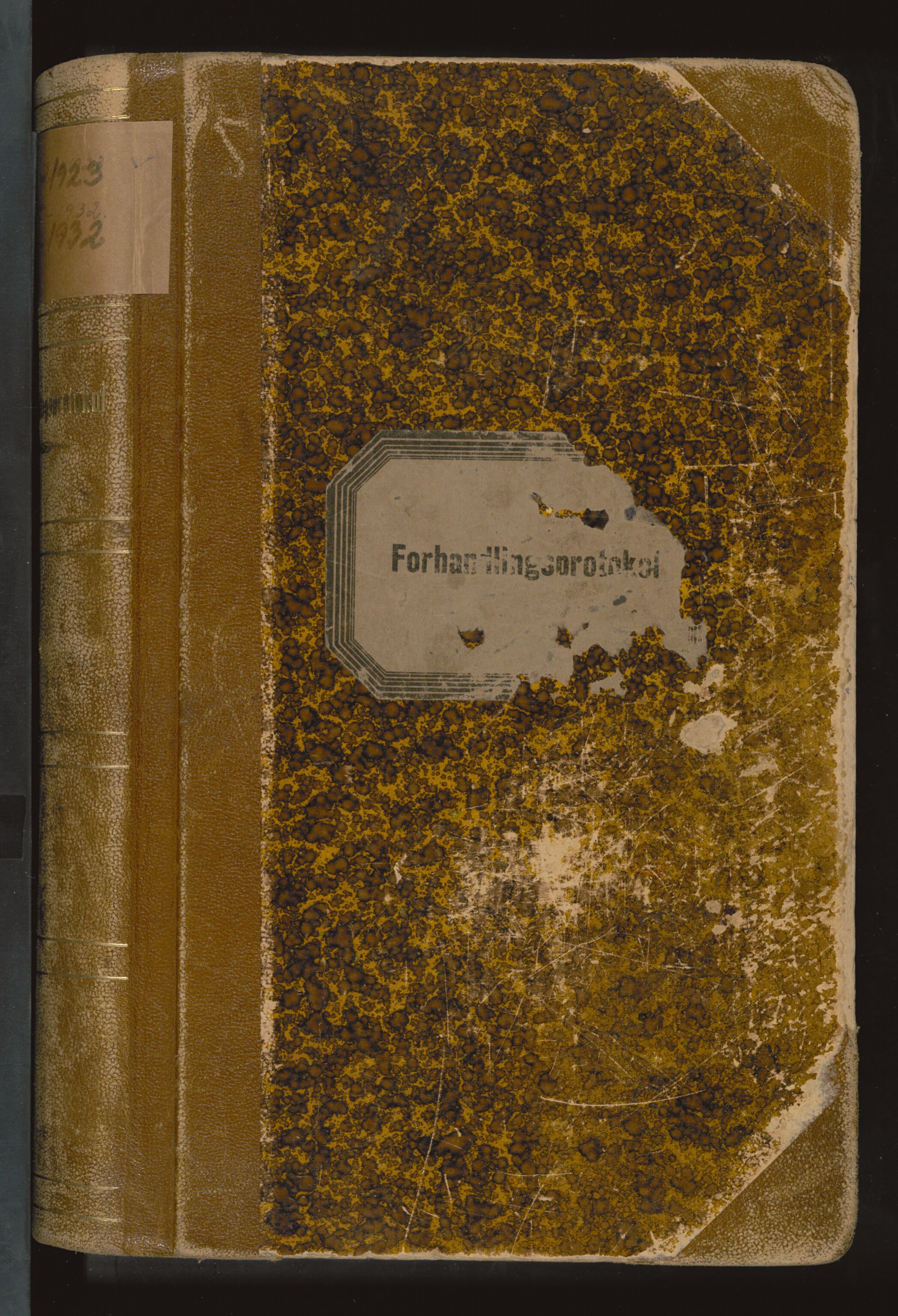 Åsane kommune. Formannskapet, BBA/A-1252/A/Ab/L0004: Møtebok for kommunestyret og formannskapet, 1923-1932