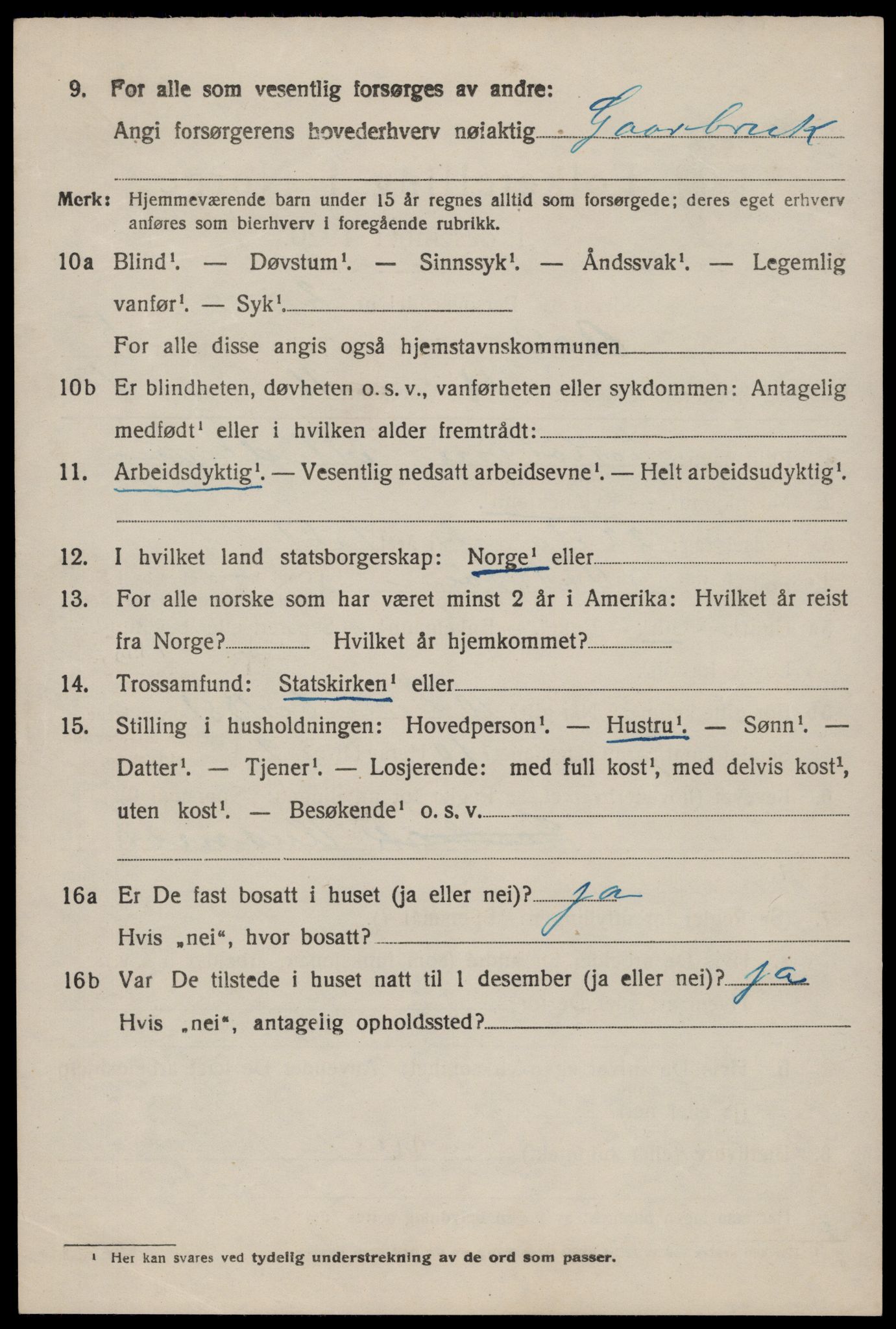 SAST, 1920 census for Åkra, 1920, p. 6823