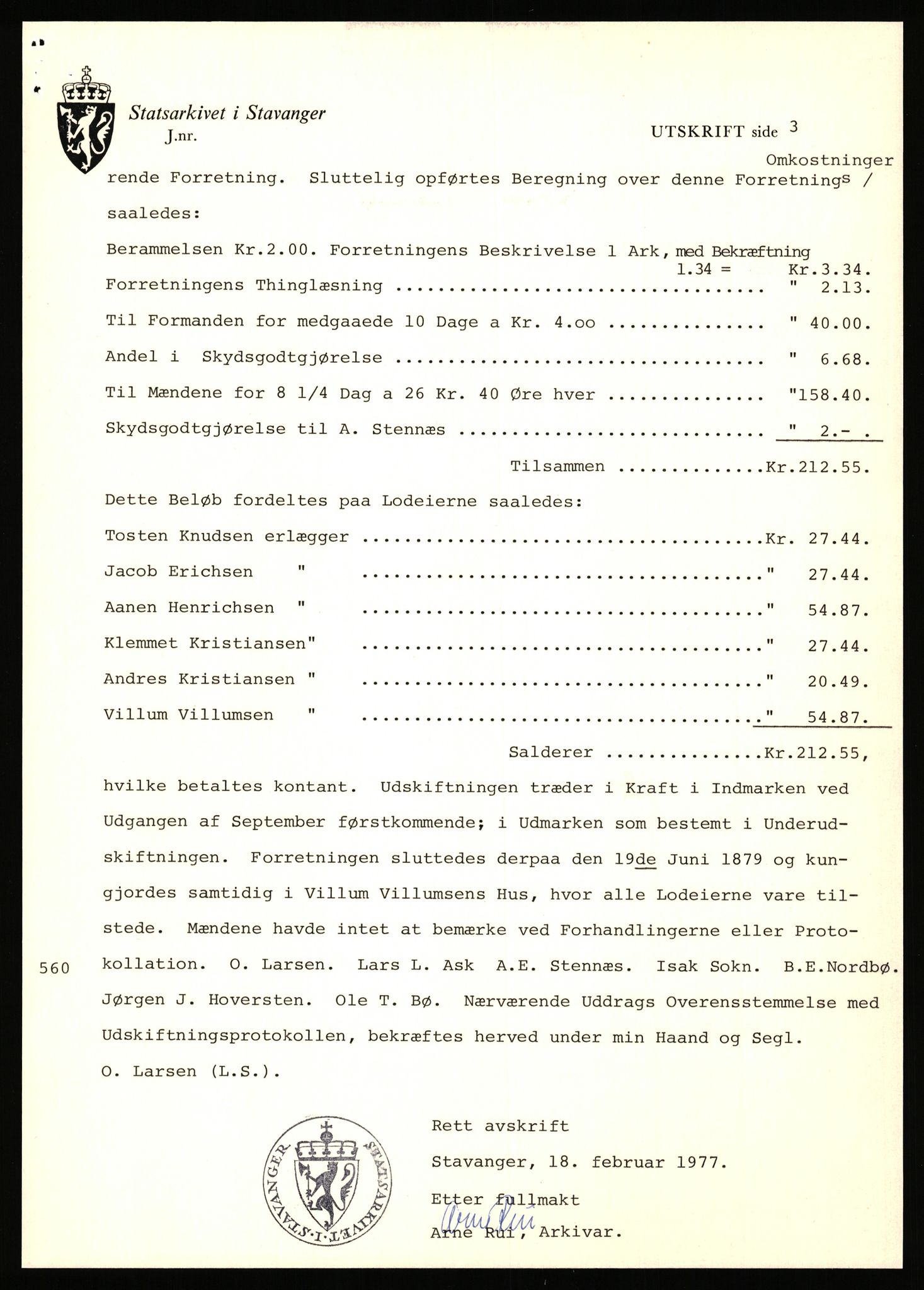 Statsarkivet i Stavanger, AV/SAST-A-101971/03/Y/Yj/L0038: Avskrifter sortert etter gårdsnavn: Hodne - Holte, 1750-1930, p. 387