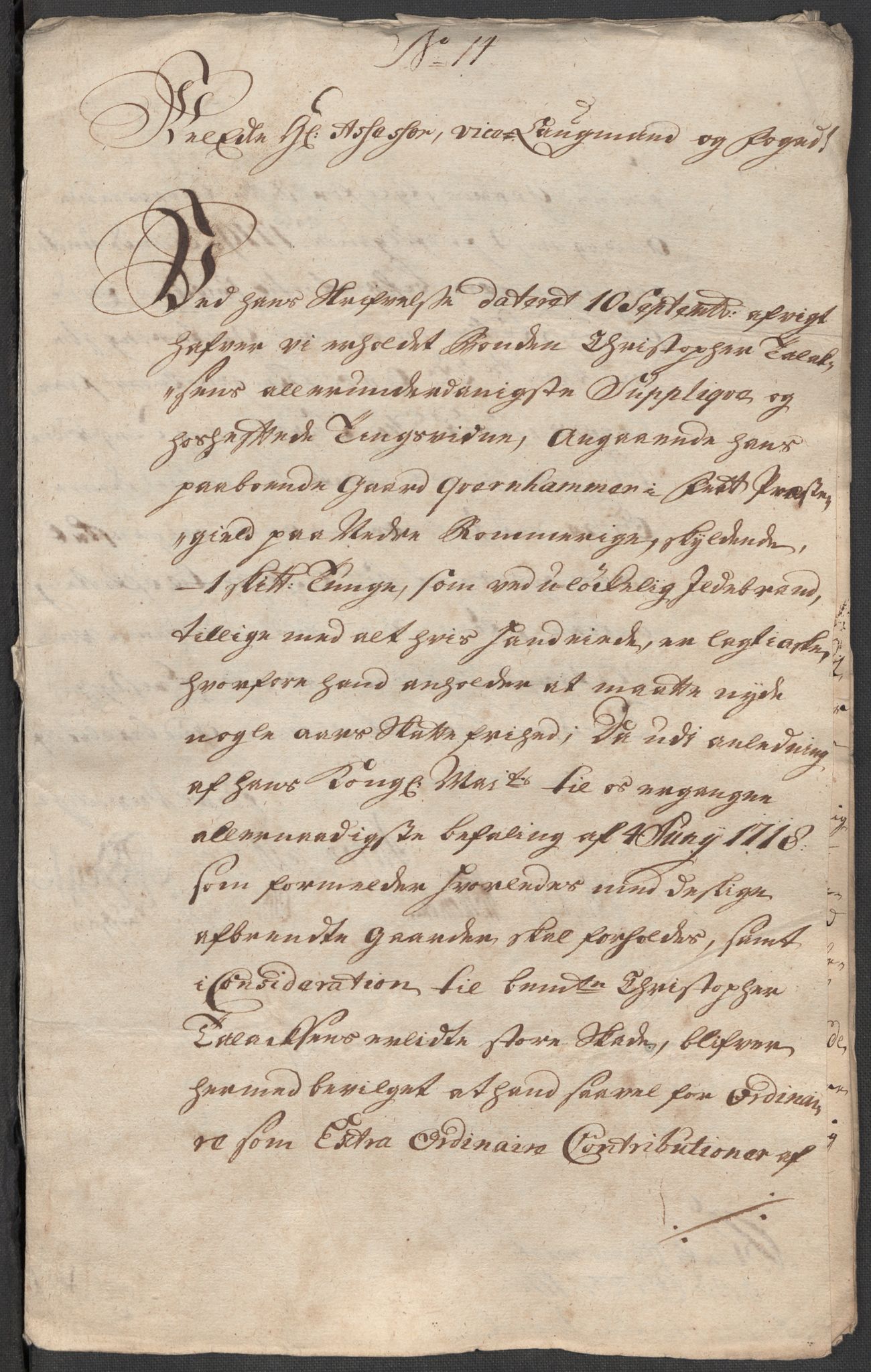 Rentekammeret inntil 1814, Reviderte regnskaper, Fogderegnskap, AV/RA-EA-4092/R11/L0600: Fogderegnskap Nedre Romerike, 1718, p. 260